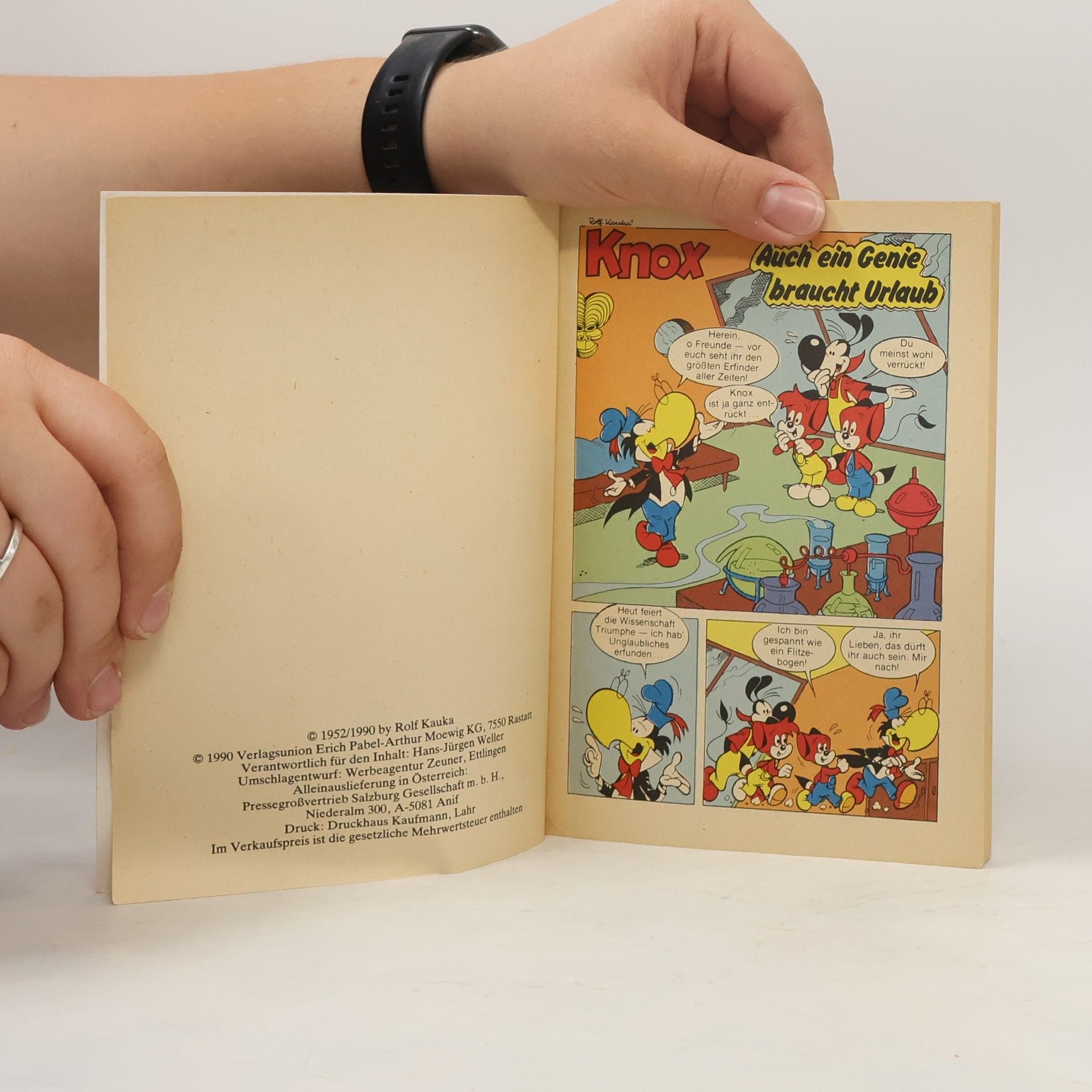 Rolf Kauka Fix und Foxi Comic-Knüller