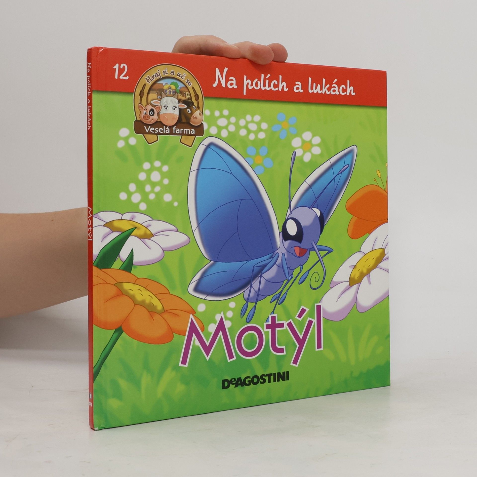 Kolektiv autorů Na polích a lukách 12. Motýl