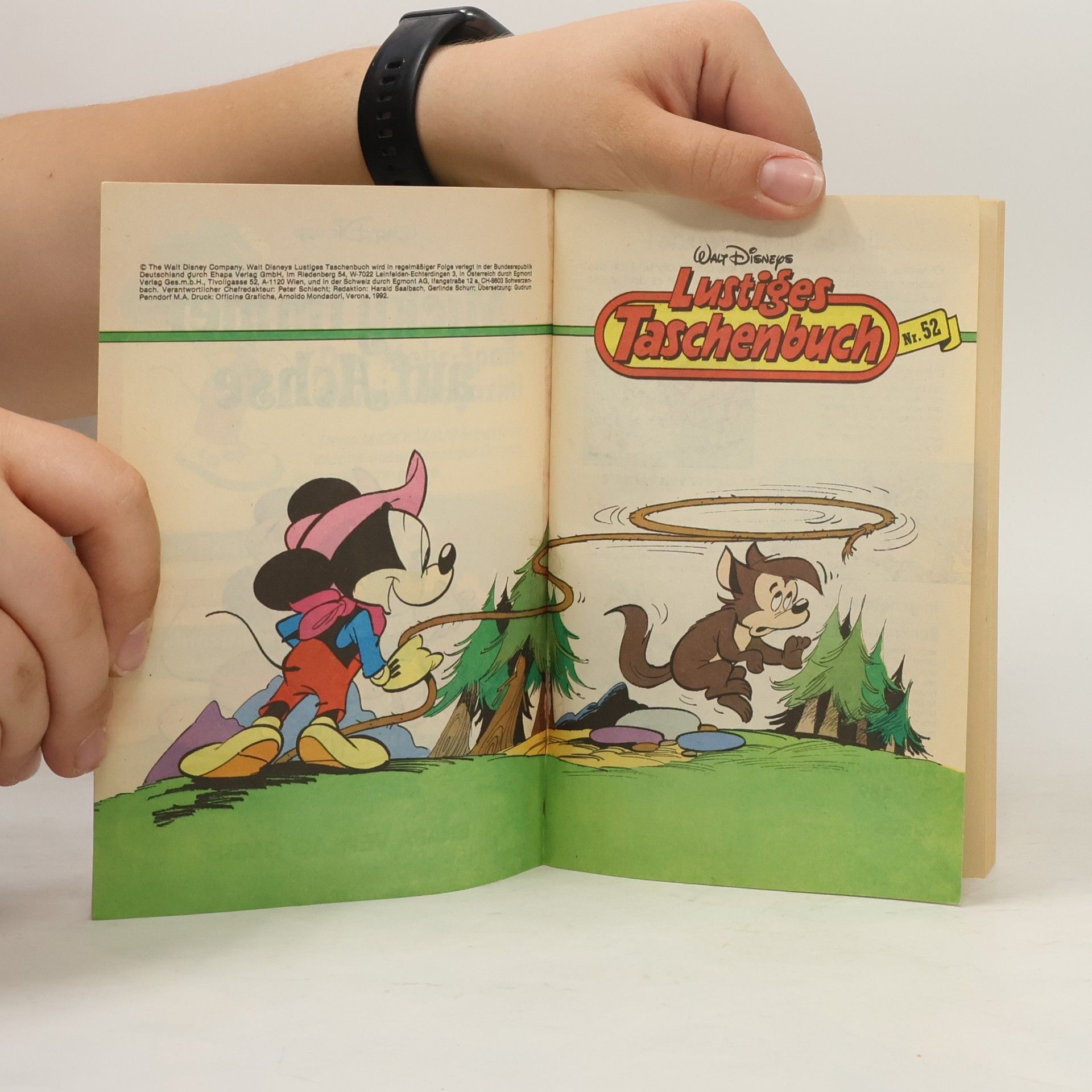 Walt Disney Lustige Taschenbücher 52.Micky immer auf Achse