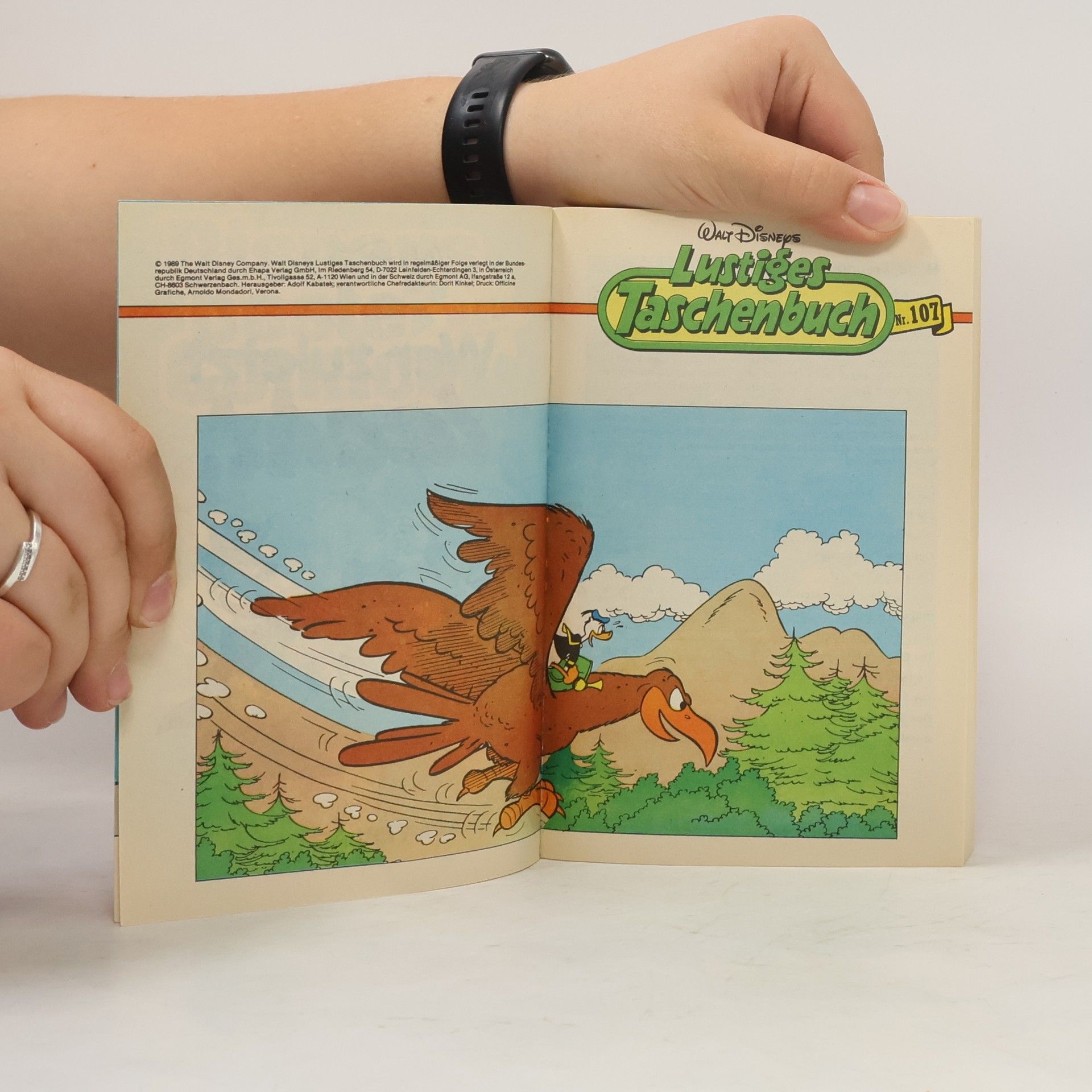 Walt Disney Lustiges Taschenbuch 107. Lacht...