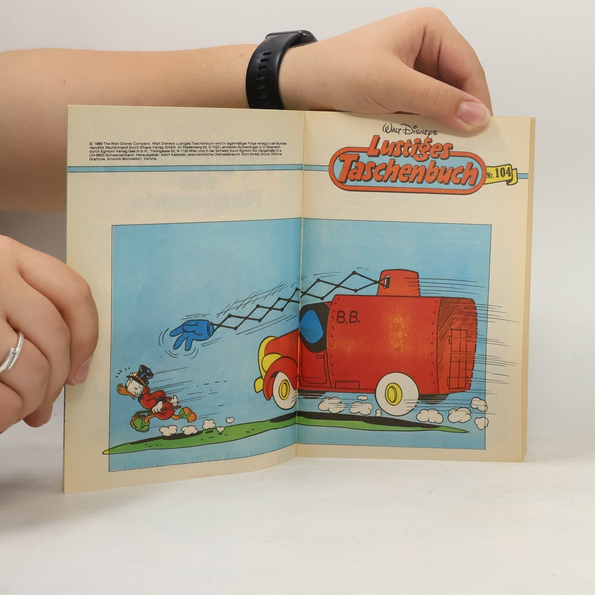 Walt Disney Lustiges Taschenbuch 104. Dagobert, das Finazgenie