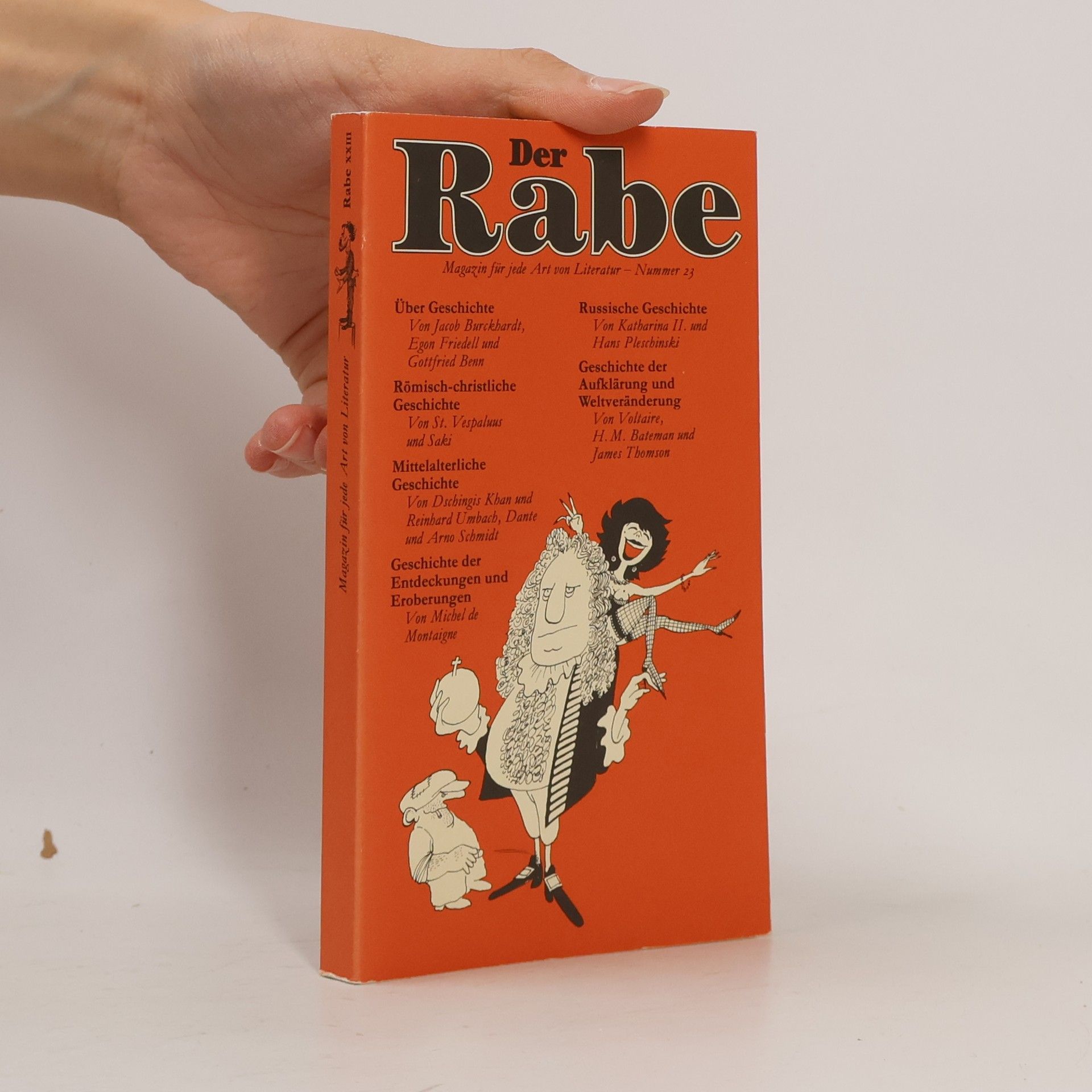 Gerd Haffmans Der Rabe XXIII. Der historische Rabe.