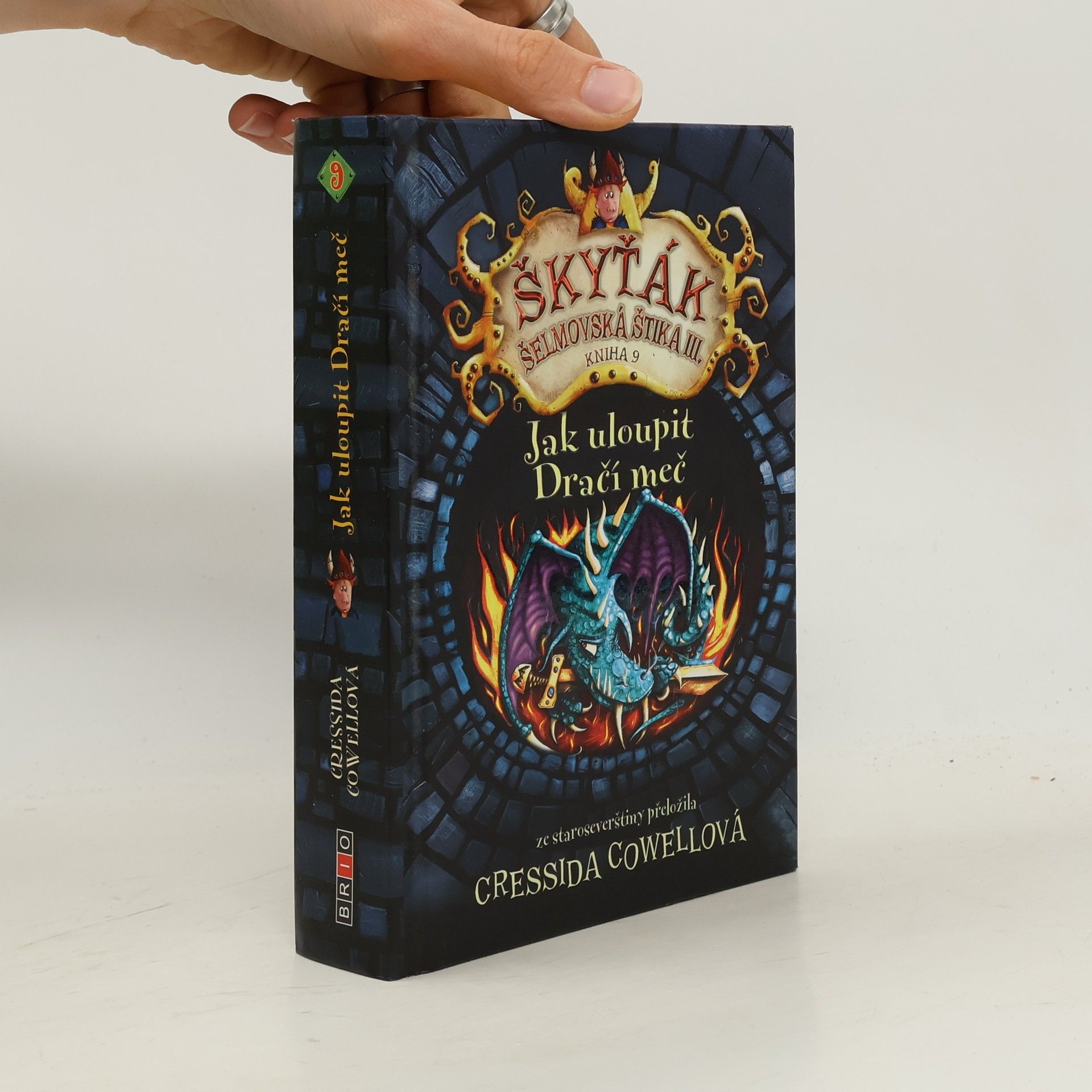 Cressida Cowell Škyťák Šelmovská Štika III. Kniha 9. Jak uloupit Dračí meč