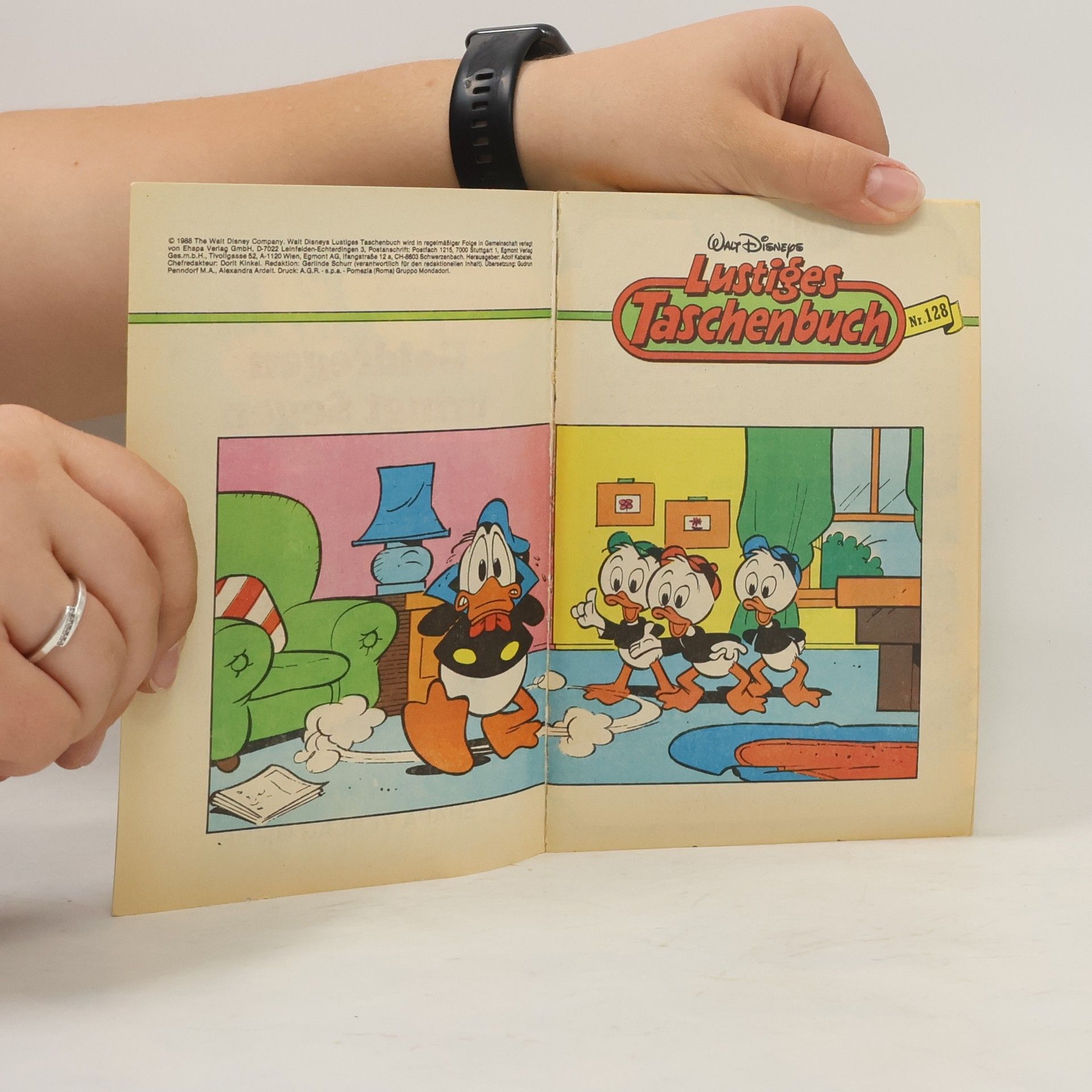 Walt Disney Lustiges Taschenbuch 128. Goldregen bringt Segen