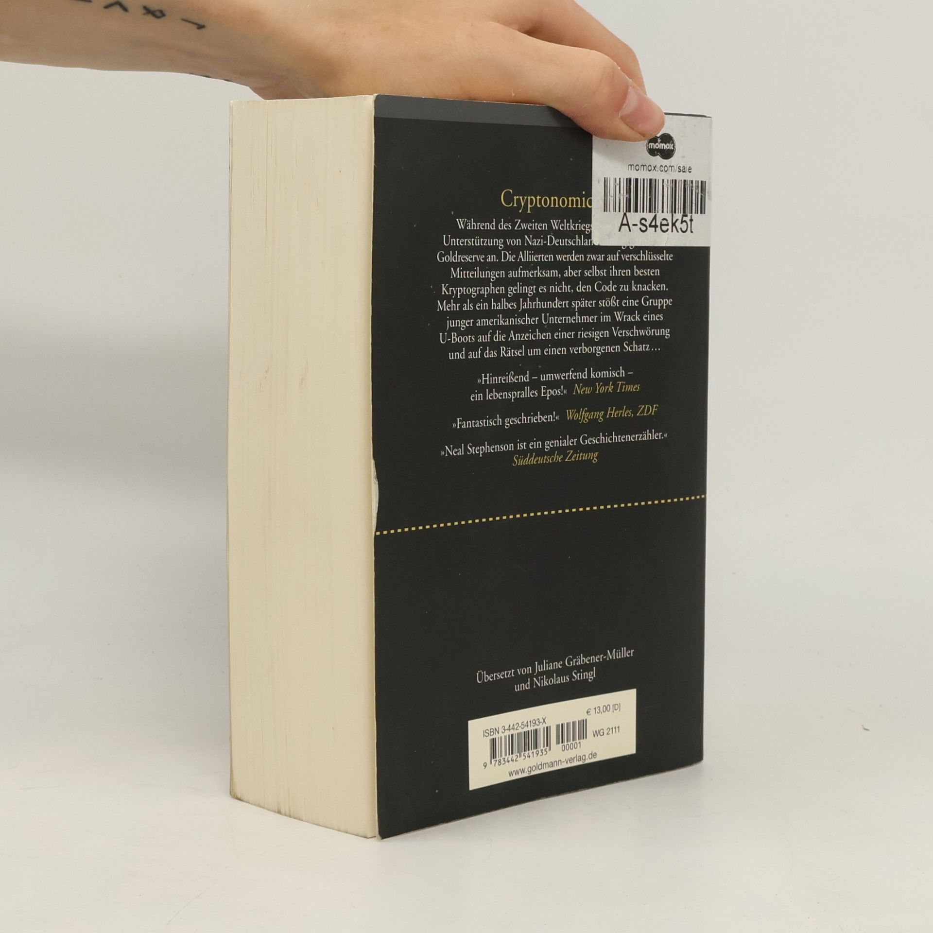 Neal Stephenson Cryptonomicon