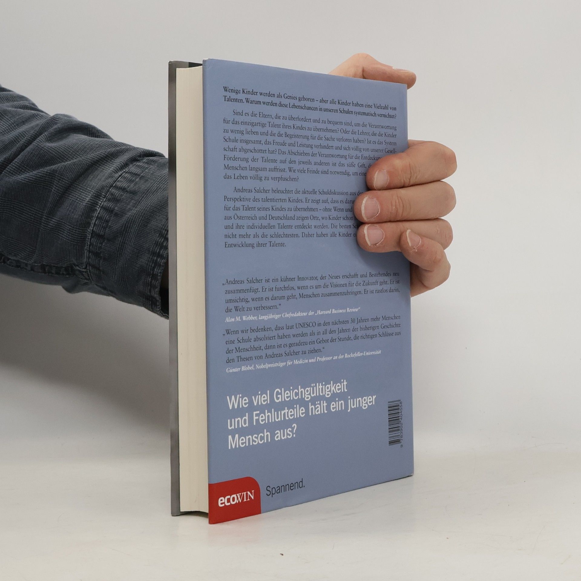Andreas Salcher Der talentierte Schüler und seine Feinde