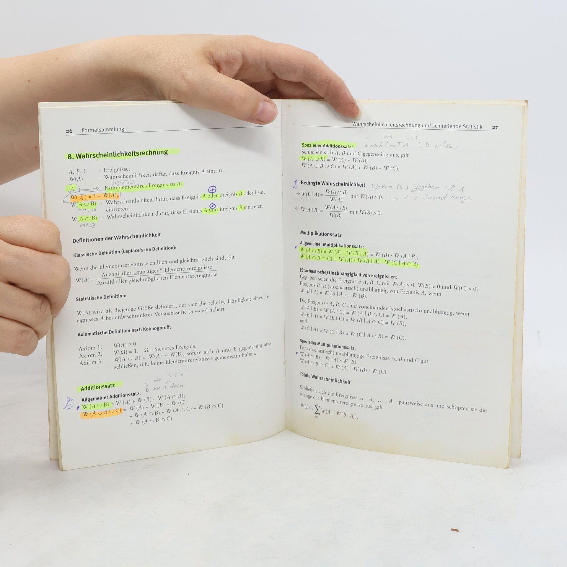 Josef Puhani Kleine Formelsammlung zur Statistik