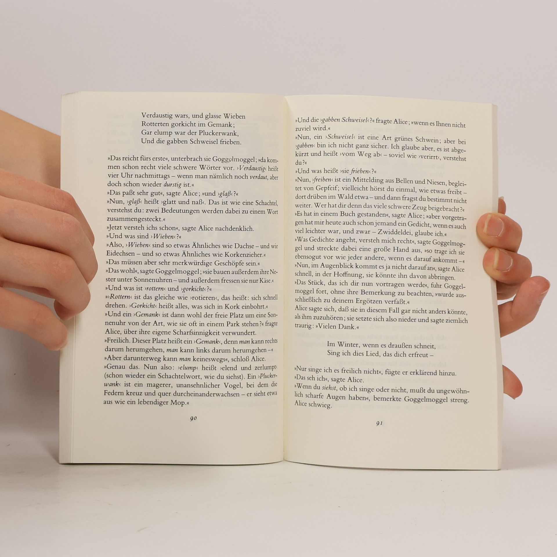 Lewis Carroll Alice hinter den Spiegeln