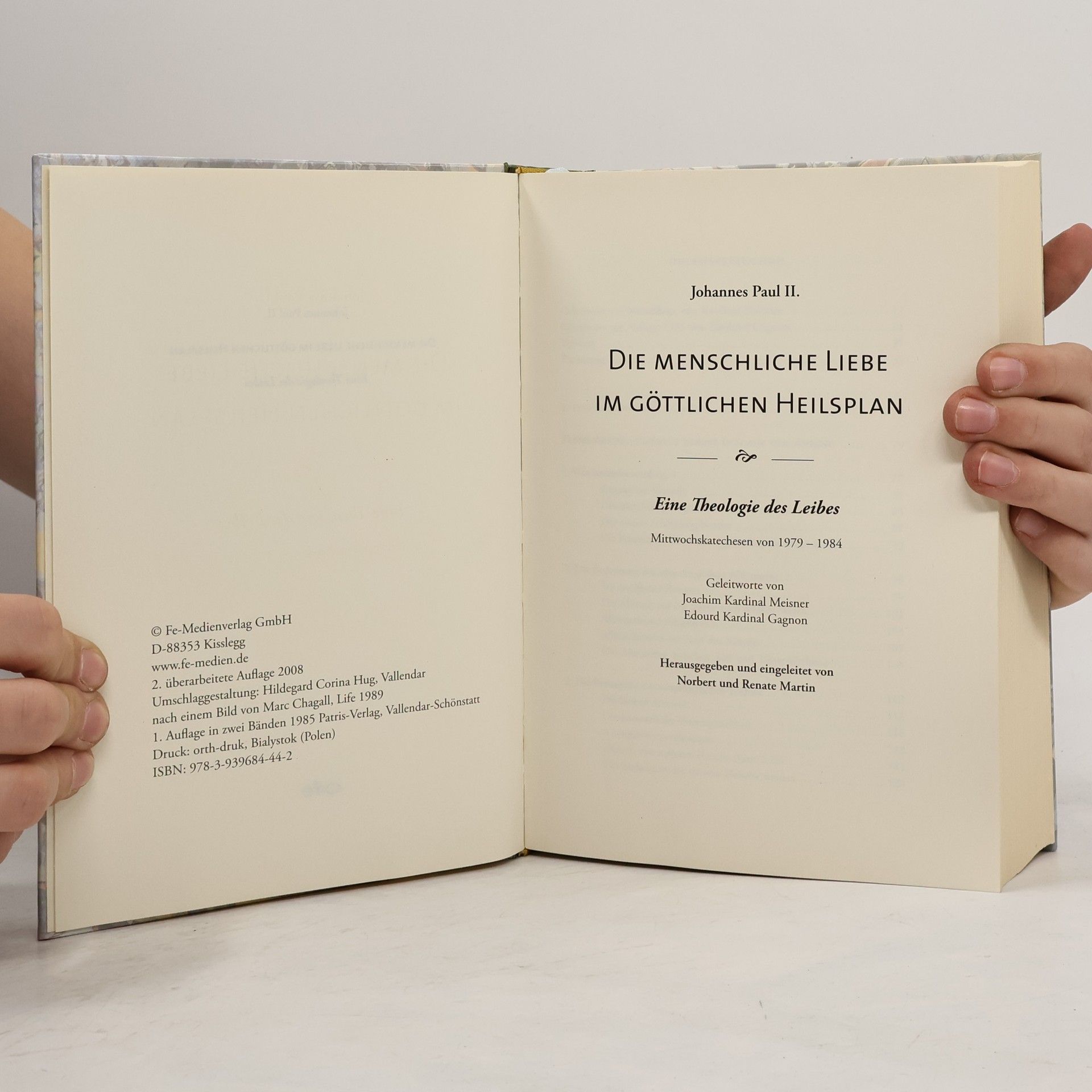 Johannes Paul II. Die menschliche Liebe im göttlichen Heilsplan