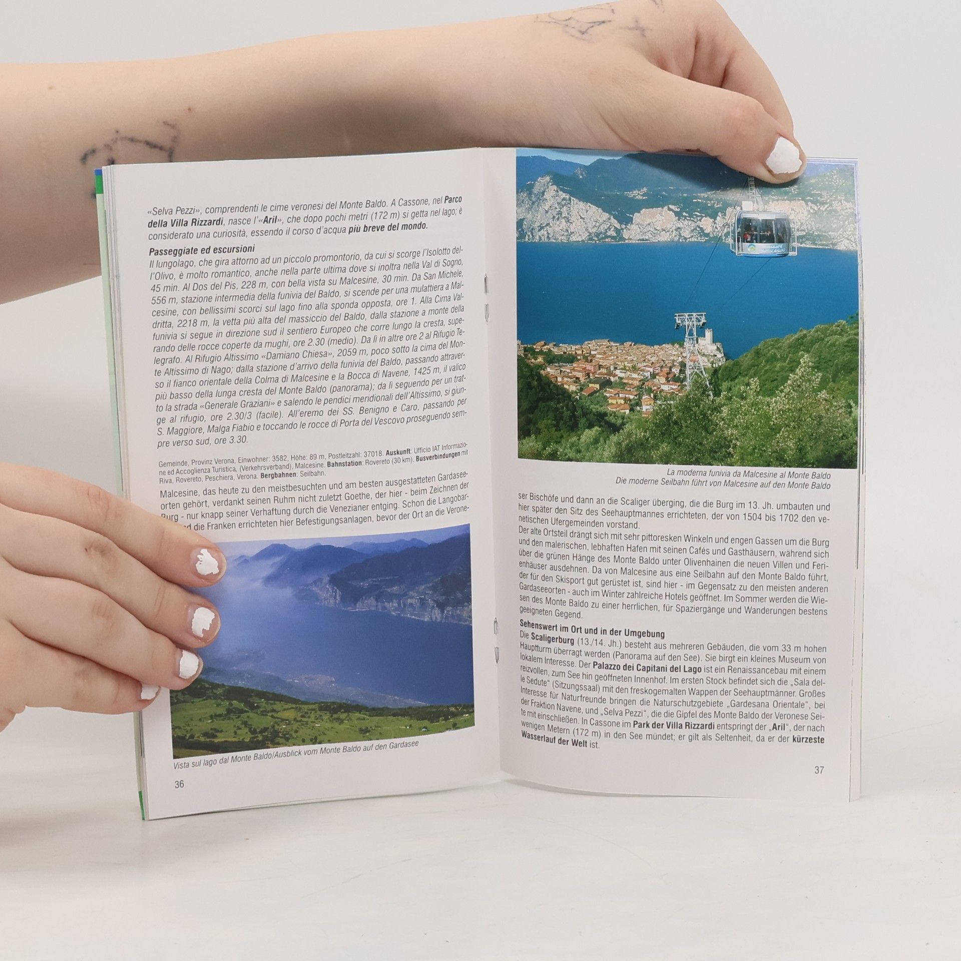 Autorenkollektiv Gardasee Lago di Garda. Monte Baldo
