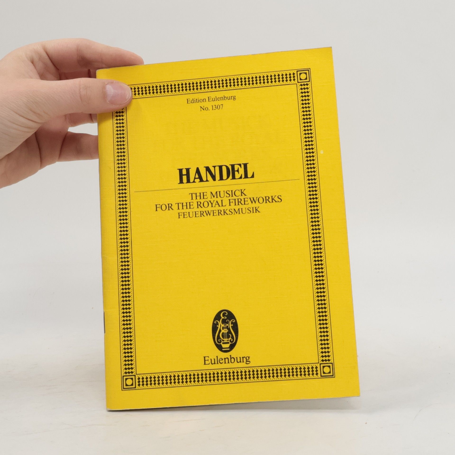 Handel. The Musick for the Royal Fireworks