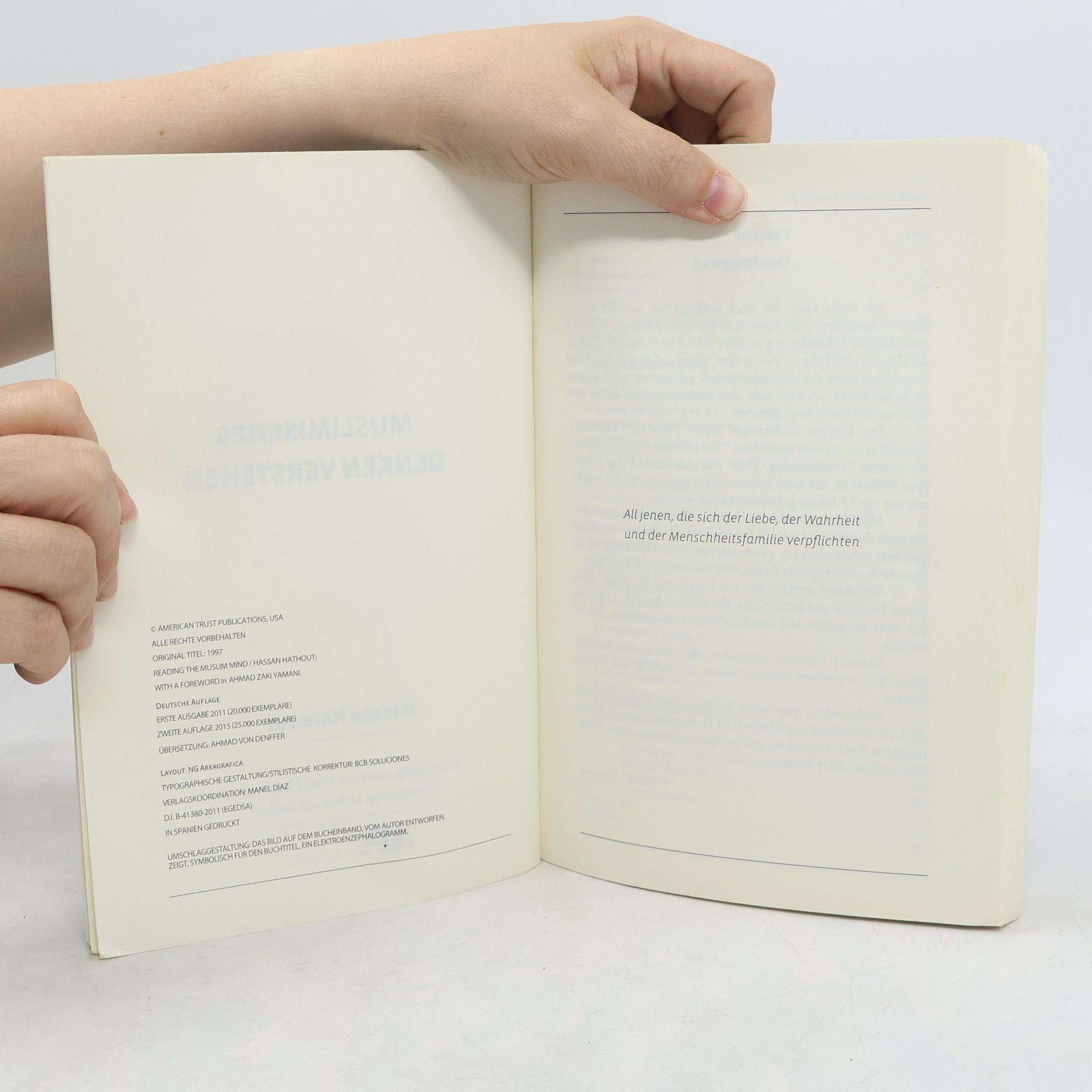Hassan Hathout Muslimisches denken verstehen (Reading the Muslim Mind)