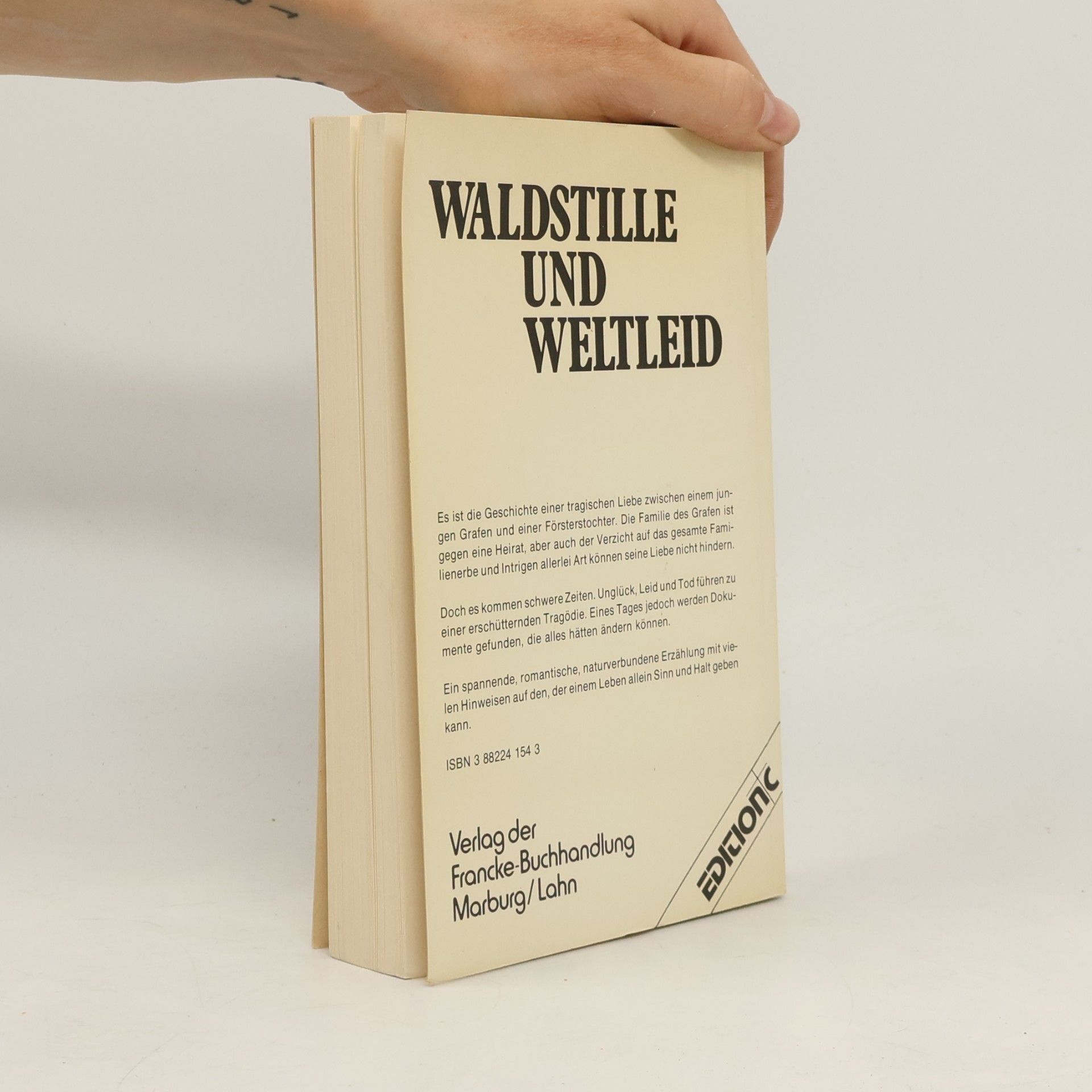 Anna von Blomberg Waldstille und Weltleid