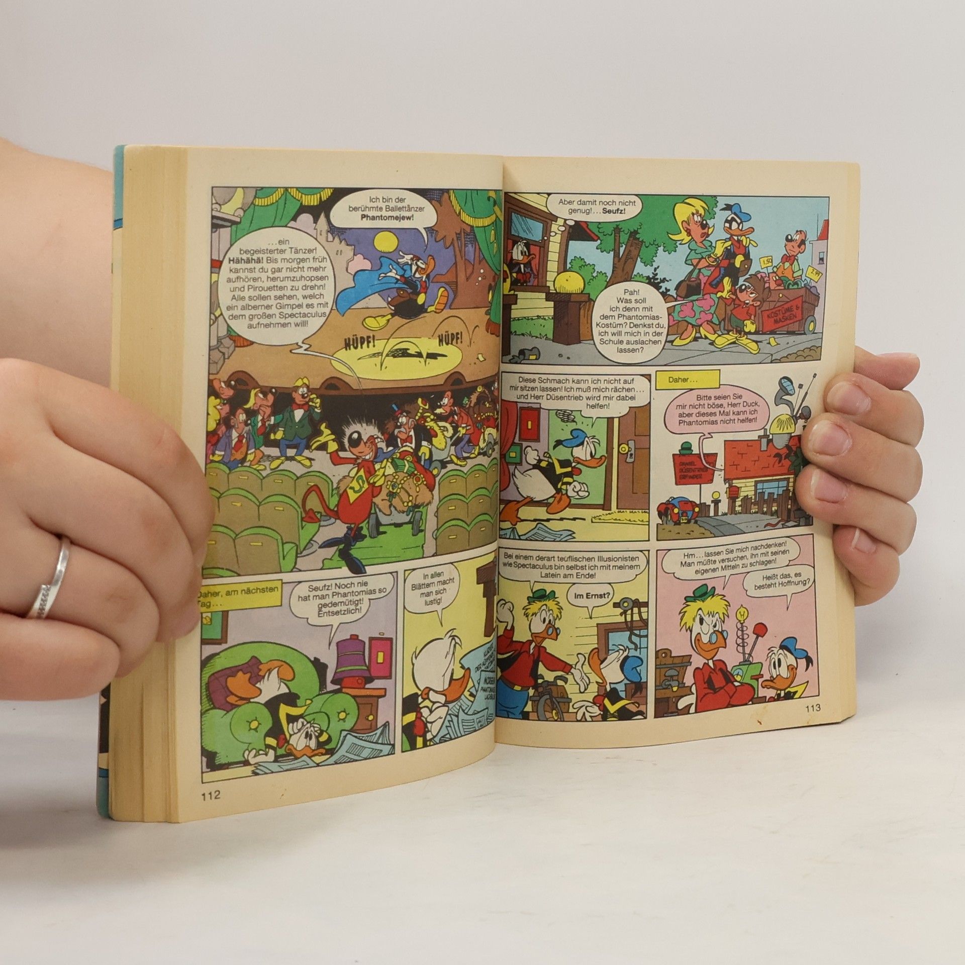 Walt Disney Lustiges Taschenbuch 157. Phantomias jagt Spectaculus