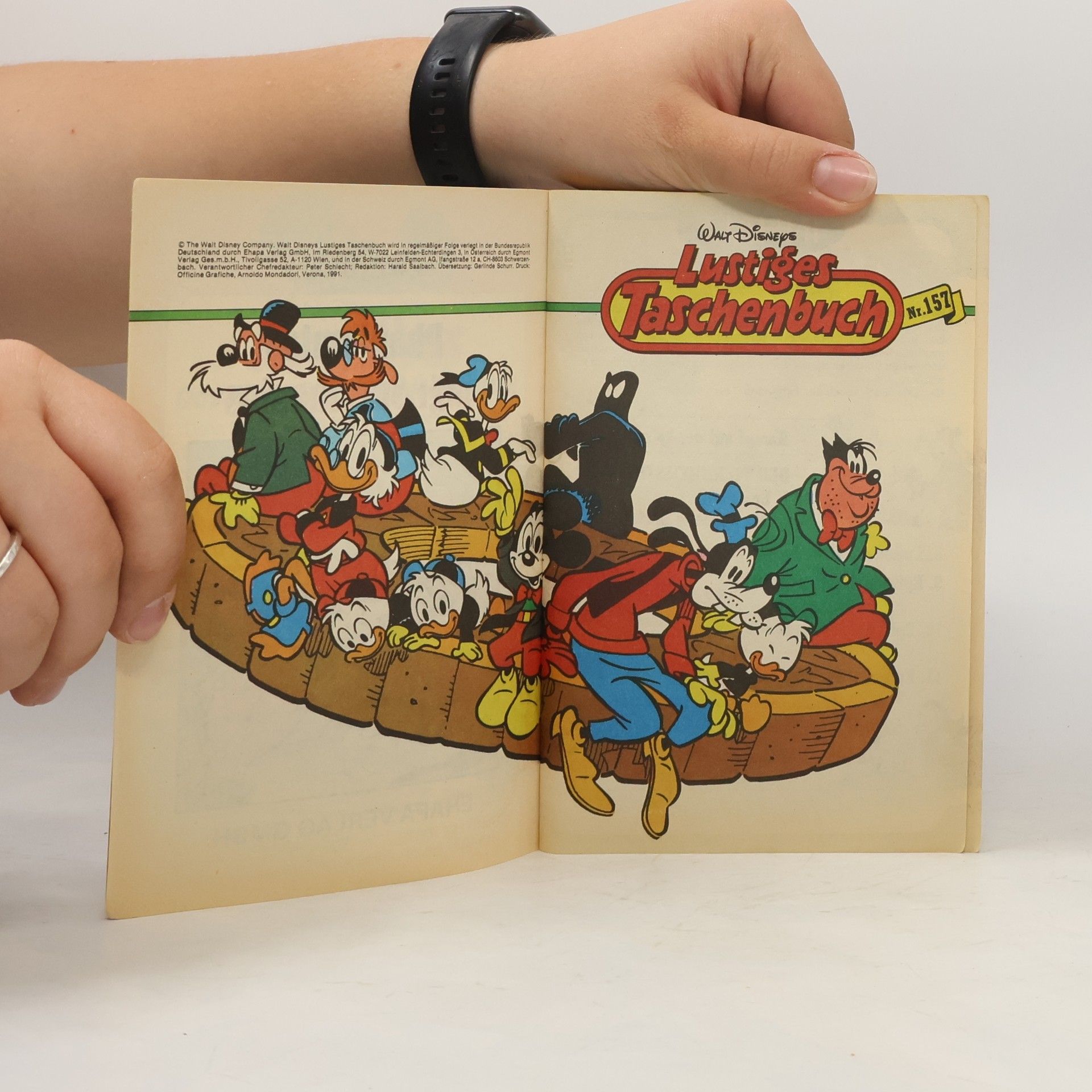 Walt Disney Lustiges Taschenbuch 157. Phantomias jagt Spectaculus