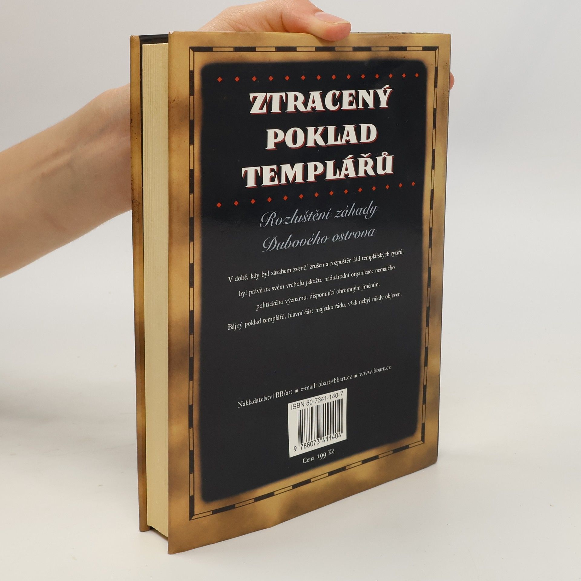 Steven Sora Ztracený poklad templářů. Rozluštění záhady Dubového ostrova