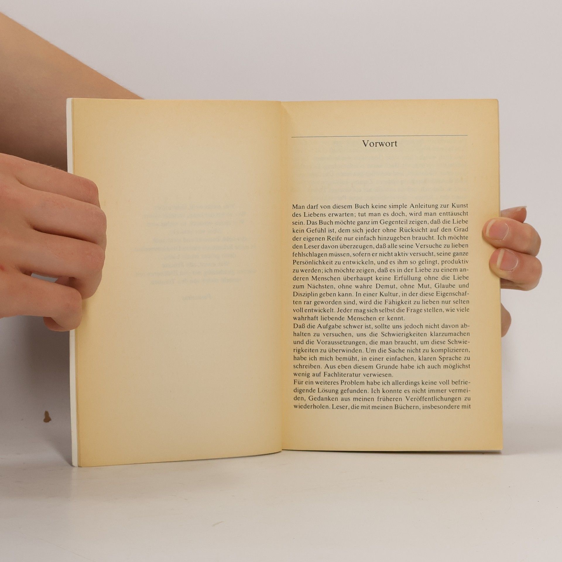 Erich Fromm Die Kunst des Liebens
