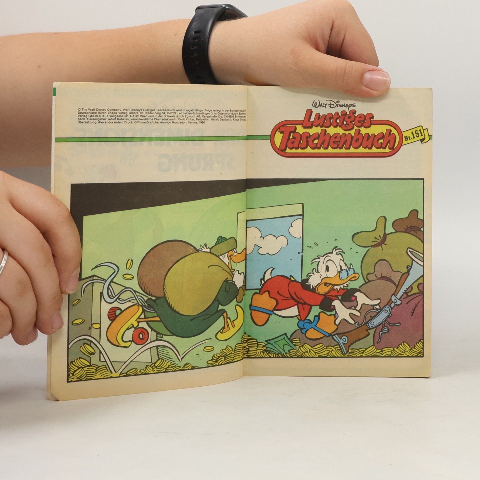 Walt Disney Lustiges Taschenbuch 151. Der Dimensionssprung