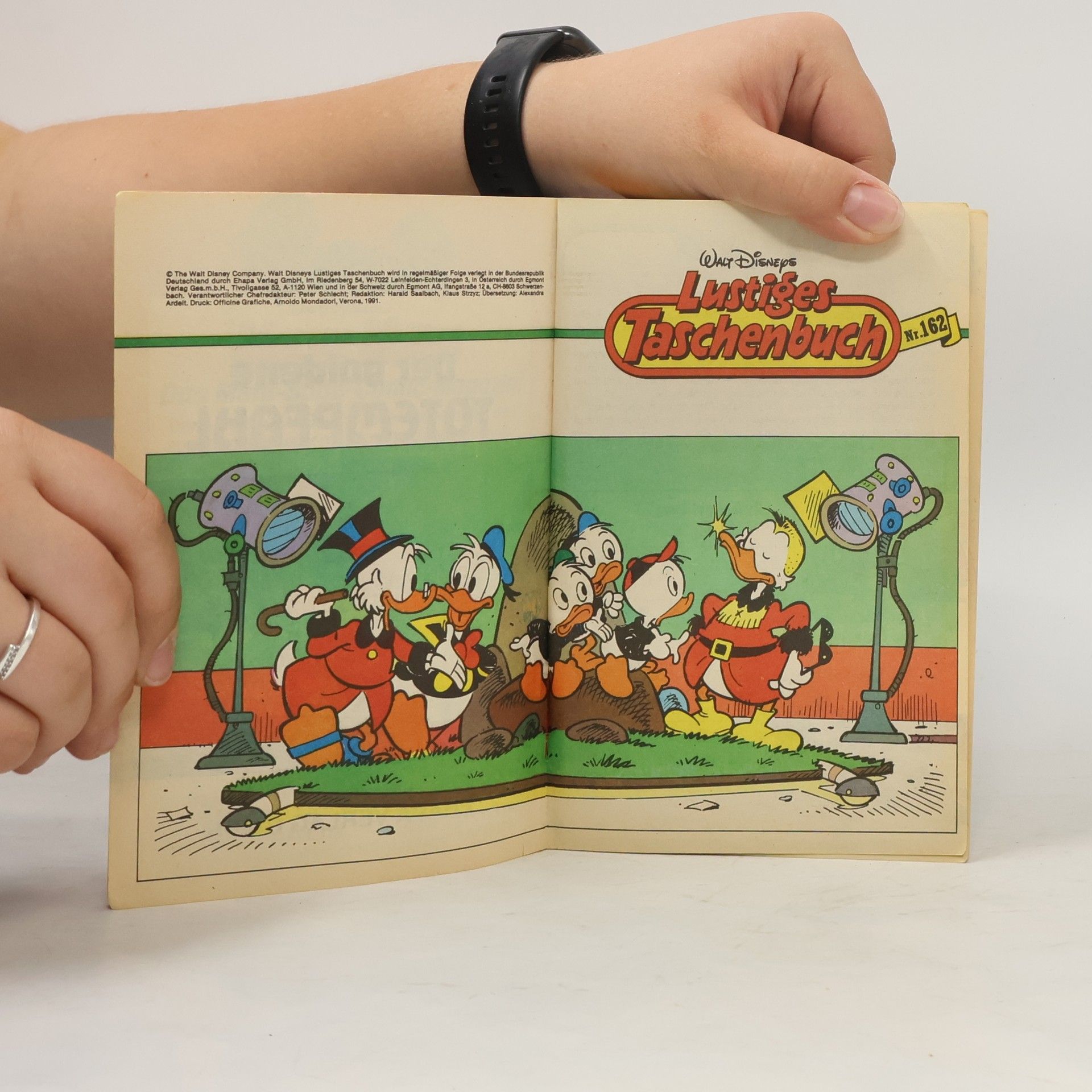 Walt Disney Lustiges Taschenbuch 162. Der goldene Totempfahl