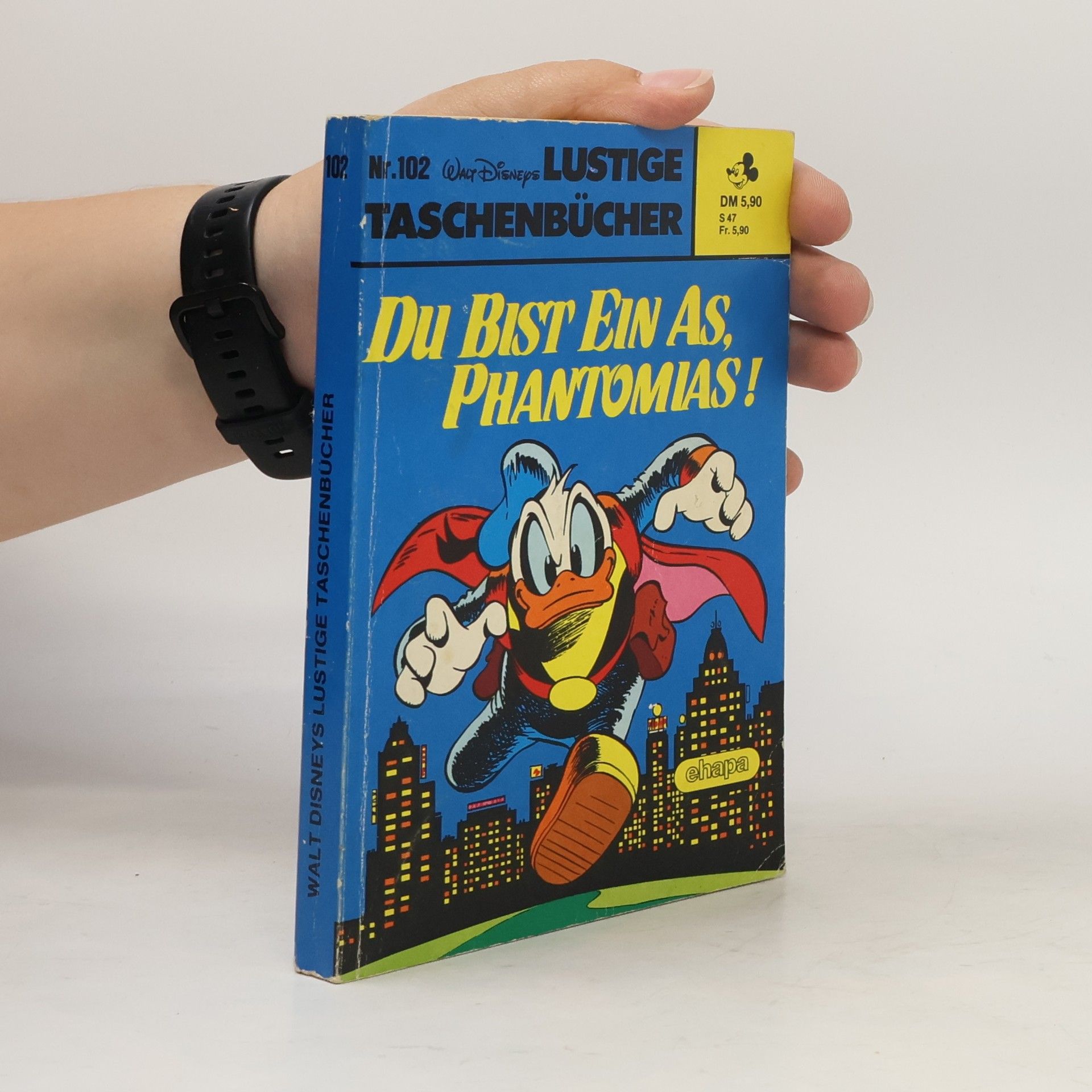 Walt Disney Lustige Taschenbücher 102. Du bist ein As, Phantomias!