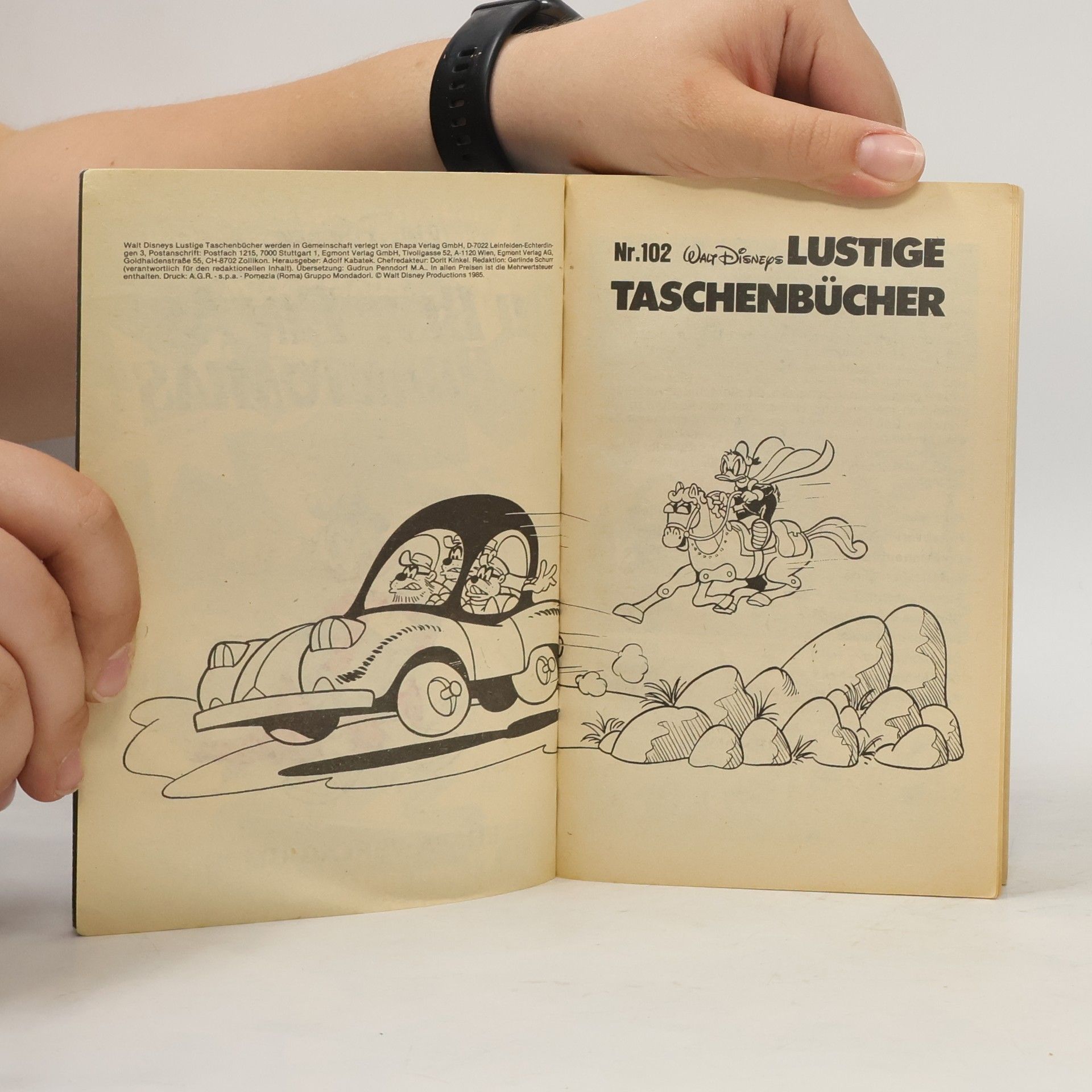 Walt Disney Lustige Taschenbücher 102. Du bist ein As, Phantomias!