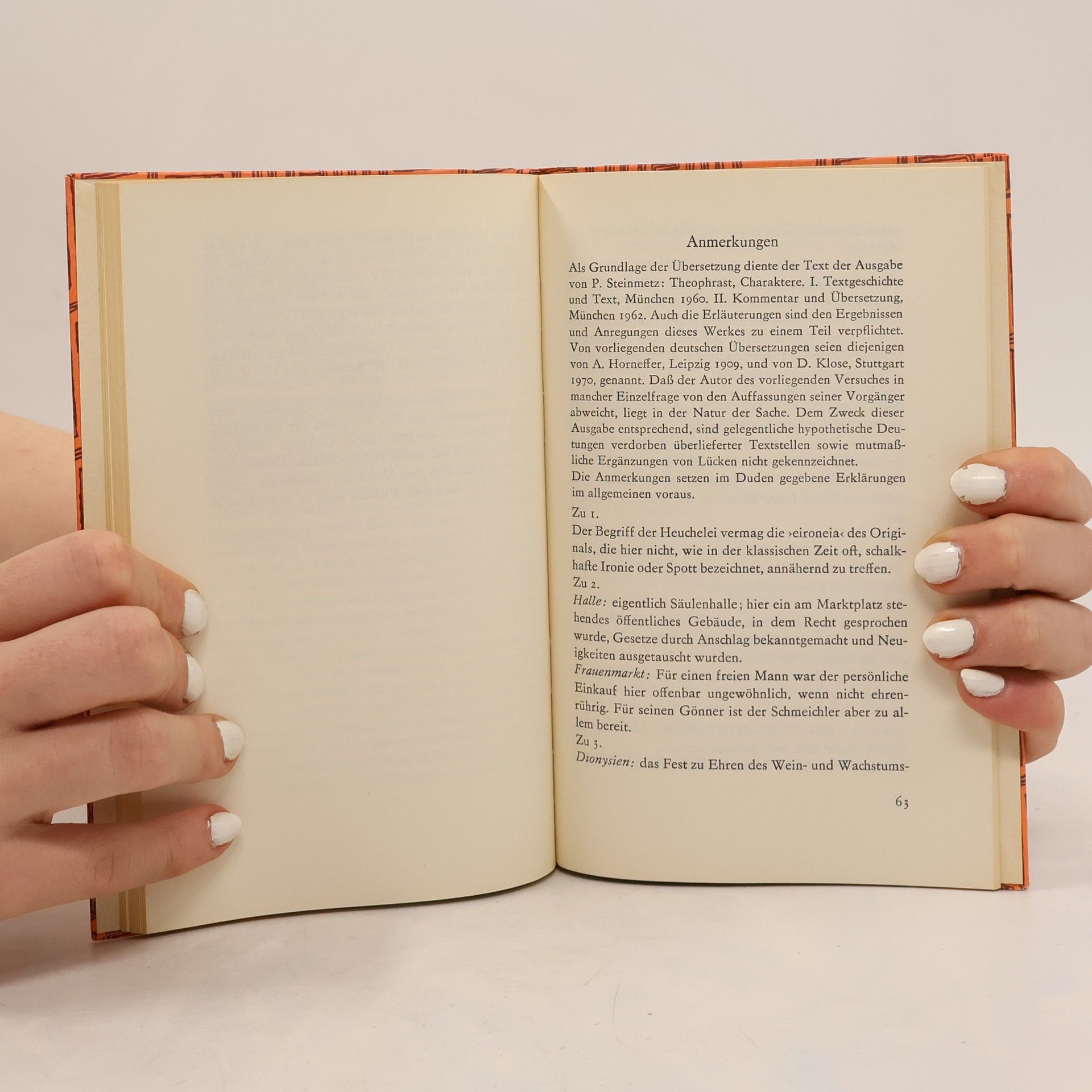 Collectif d'auteurs Theophrast Charaktere