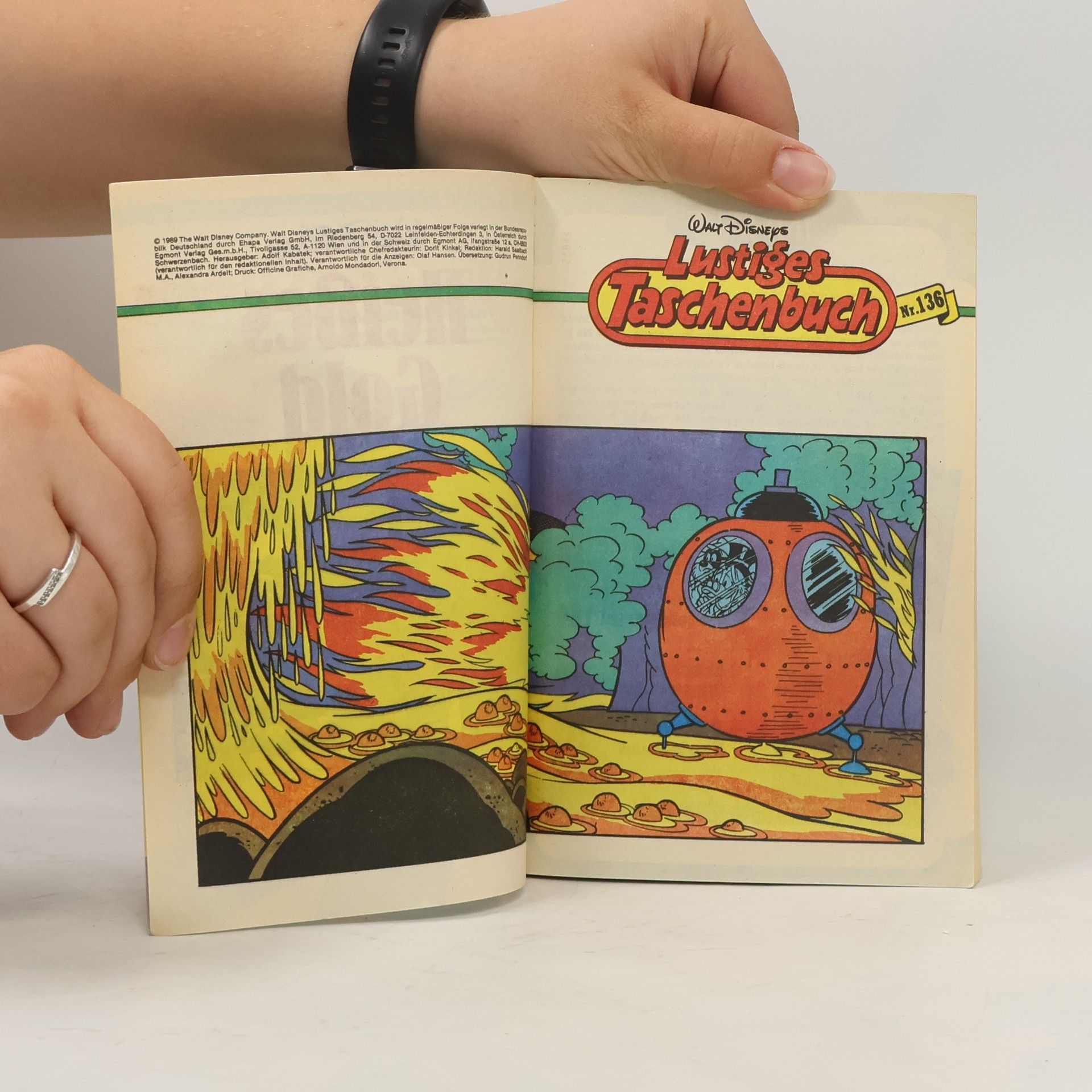 Walt Disney Lustiges Taschenbuch 136