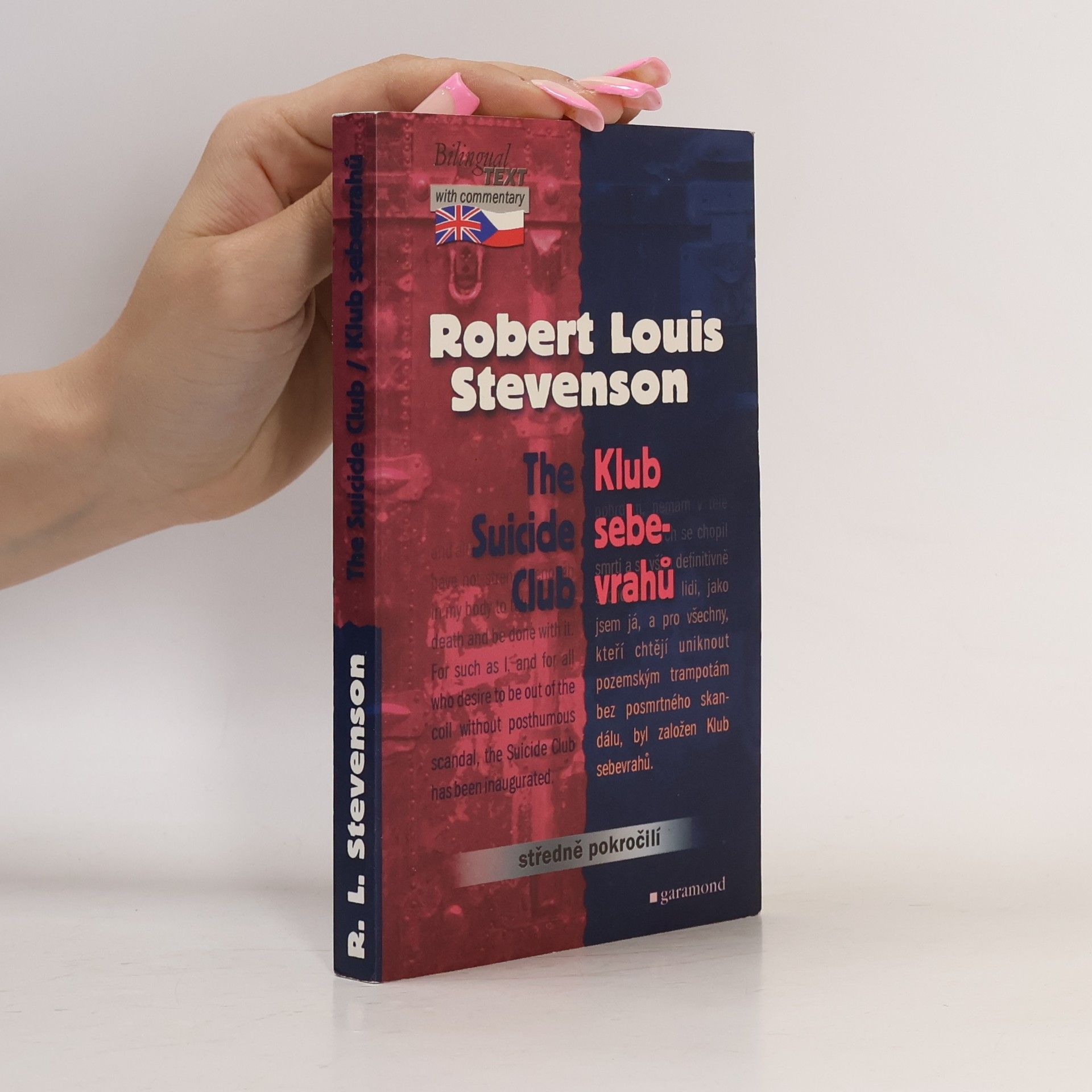 Robert Louis Stevenson The suicide club. Klub sebevrahů