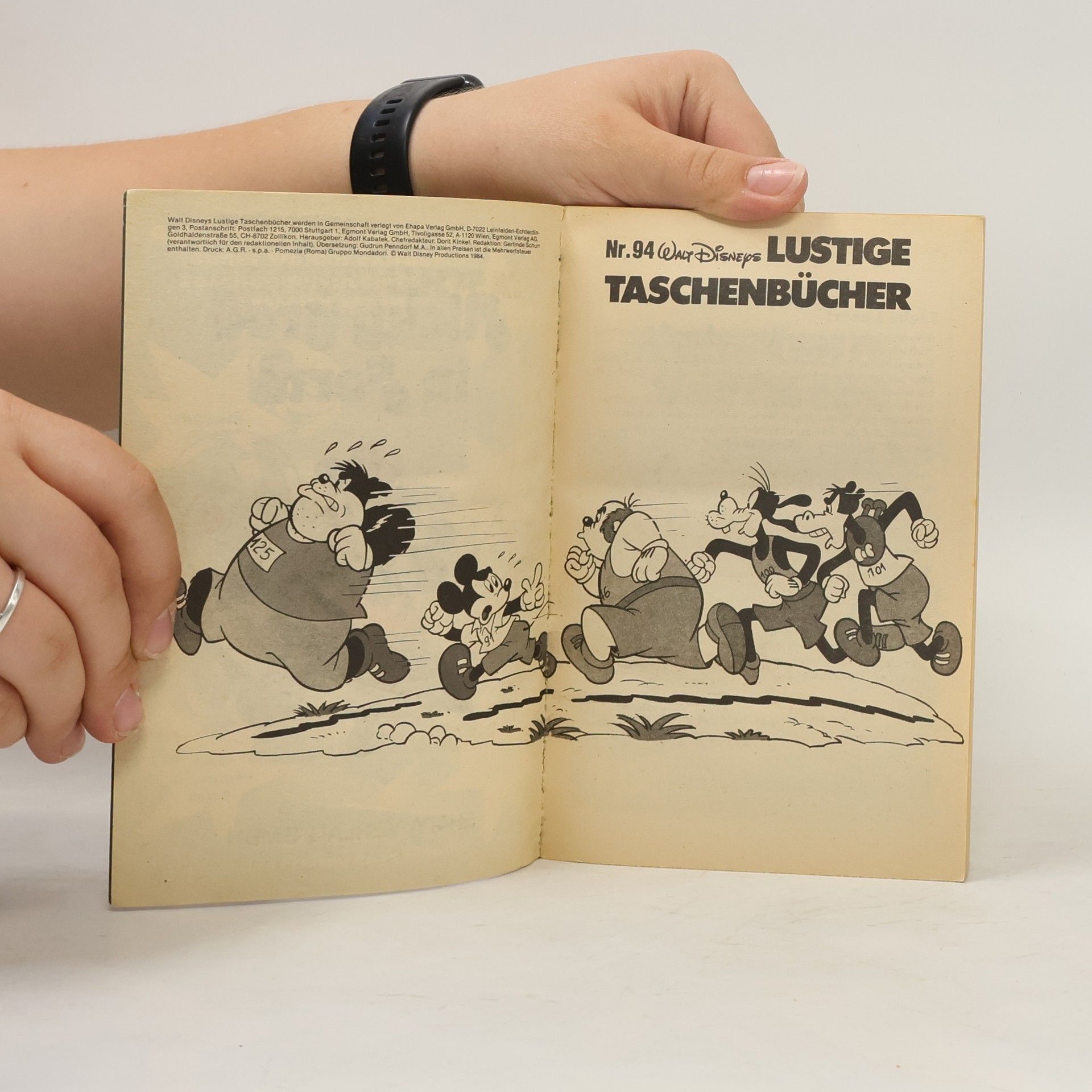 Autorenkollektiv Lustige Taschenbücher 94. Micky groß in Form