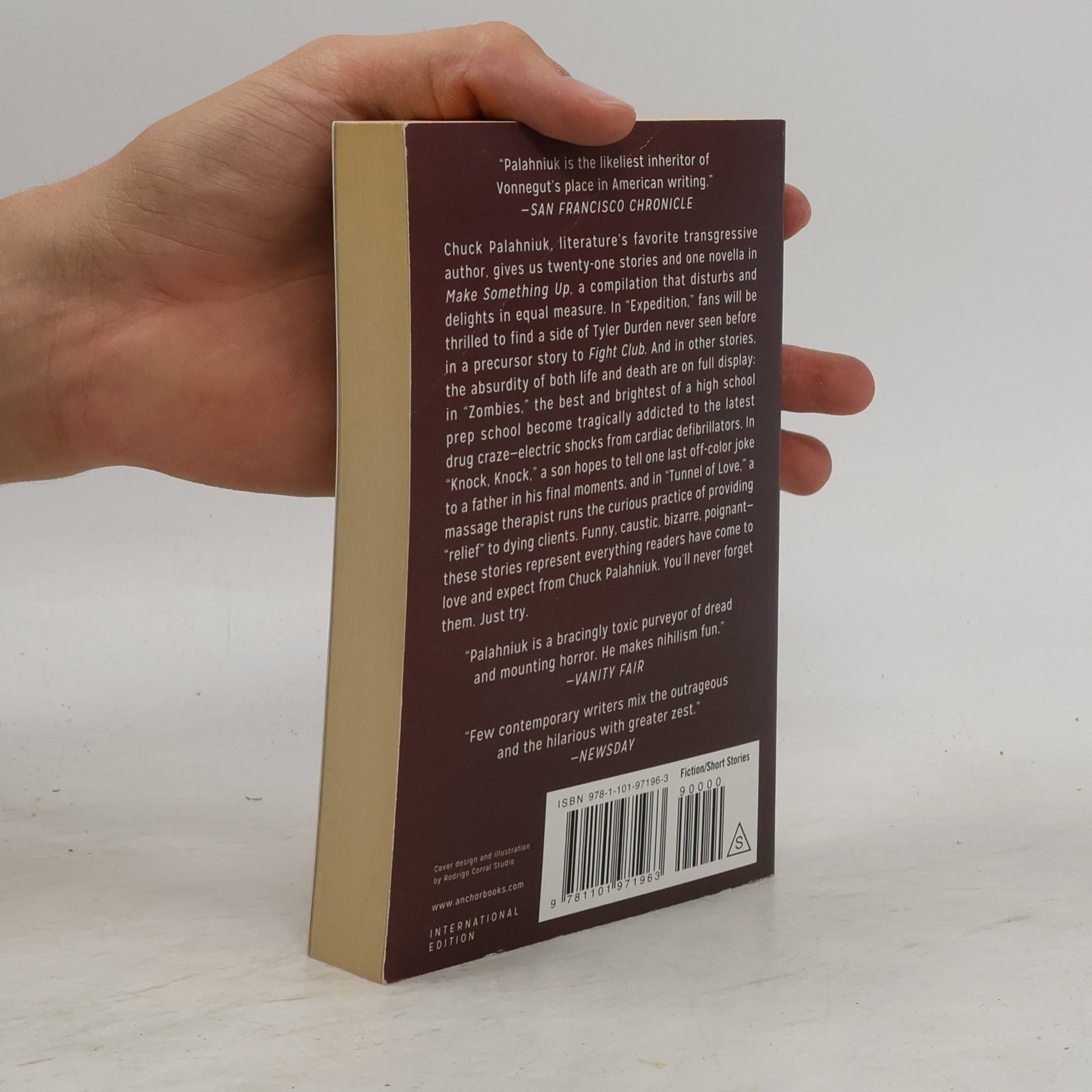 Chuck Palahniuk Make something up : stories you can't unread