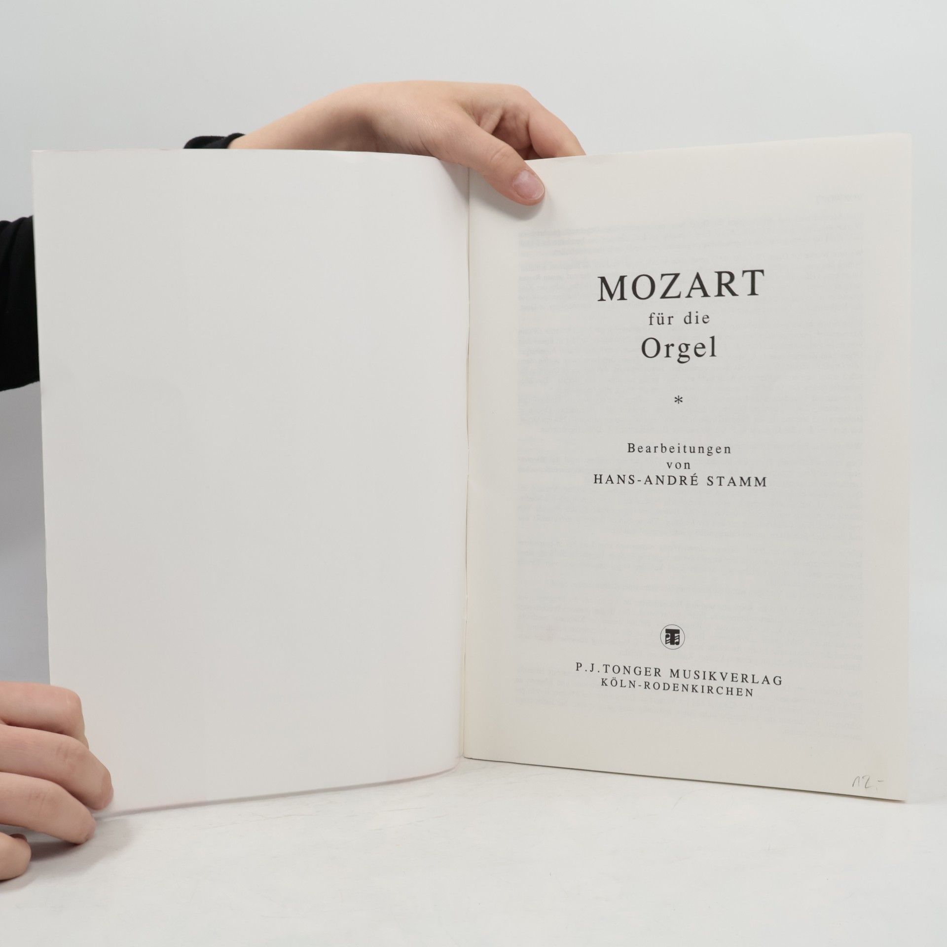 Autorenkollektiv Mozart für die Orgel