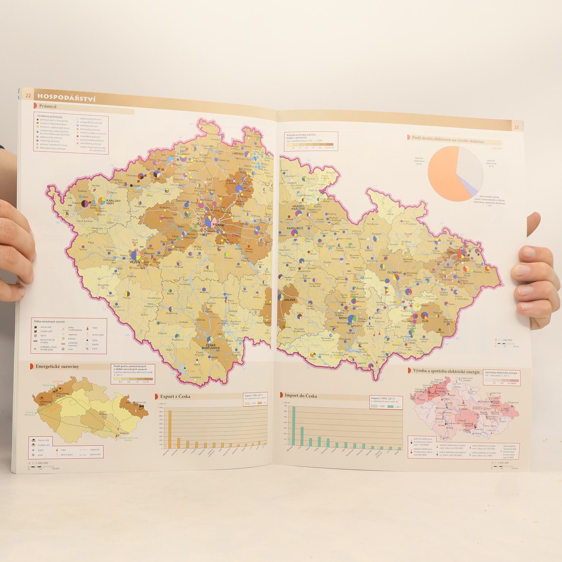 Lenka Olivová Česko : školní atlas pro základní školy a víceletá gymnázia