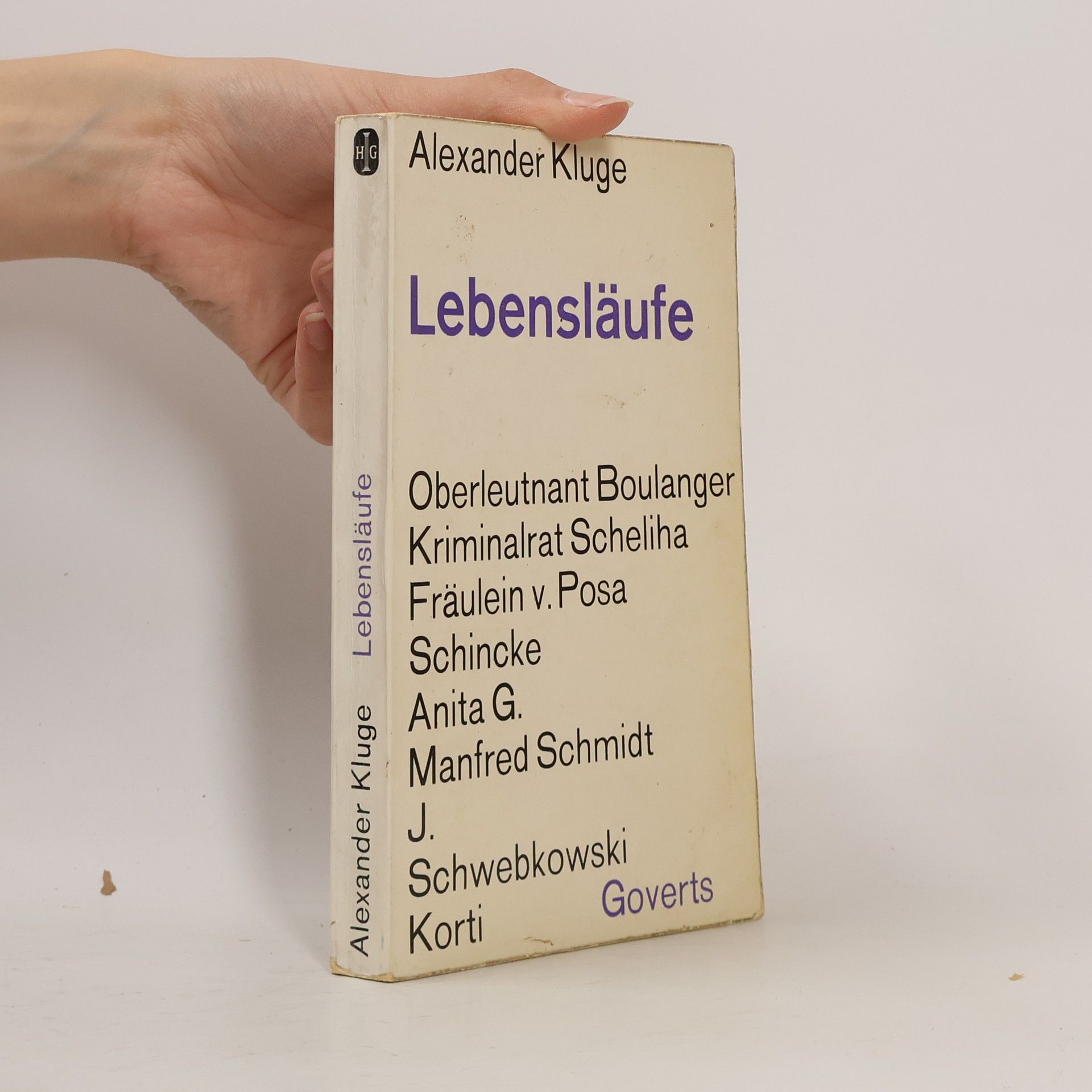 Alexander Kluge Lebensläufe