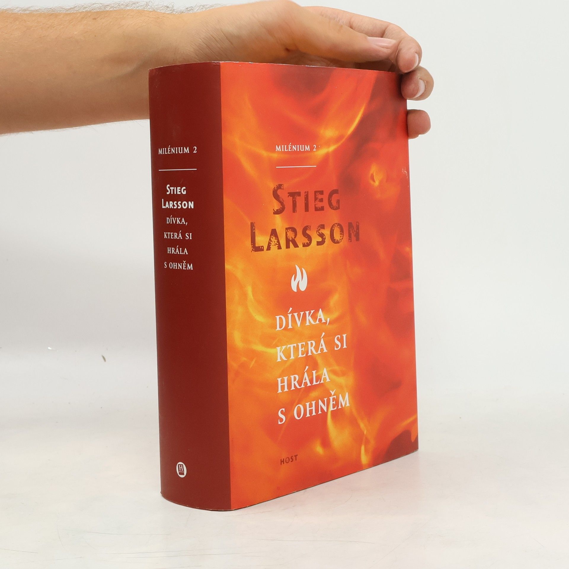 Stieg Larsson Dívka, která si hrála s ohněm