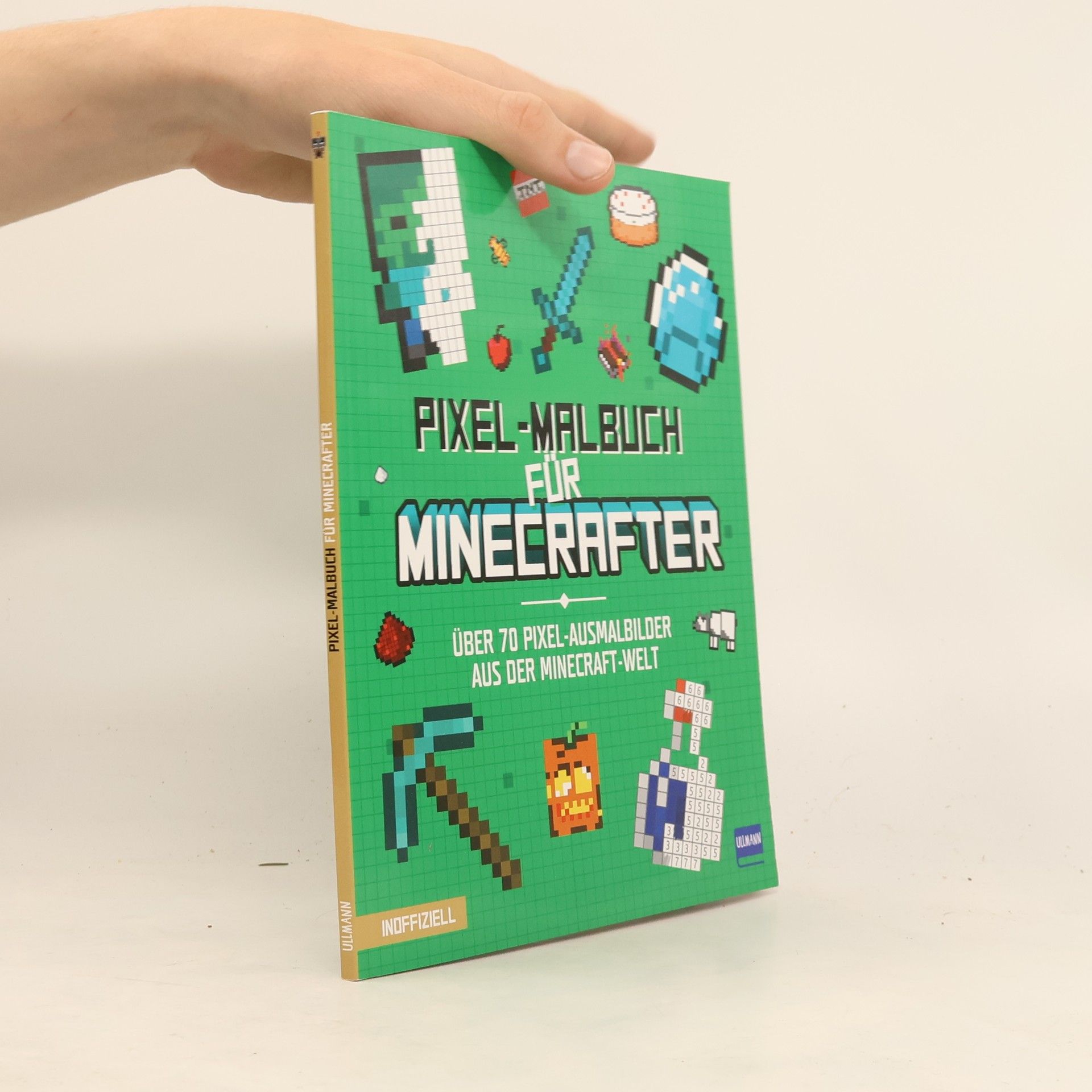 Vladimir Subbotin Pixel-Malbuch für Minecrafter - Über 70 Pixel-Ausmalbilder aus der Minecraft-Welt