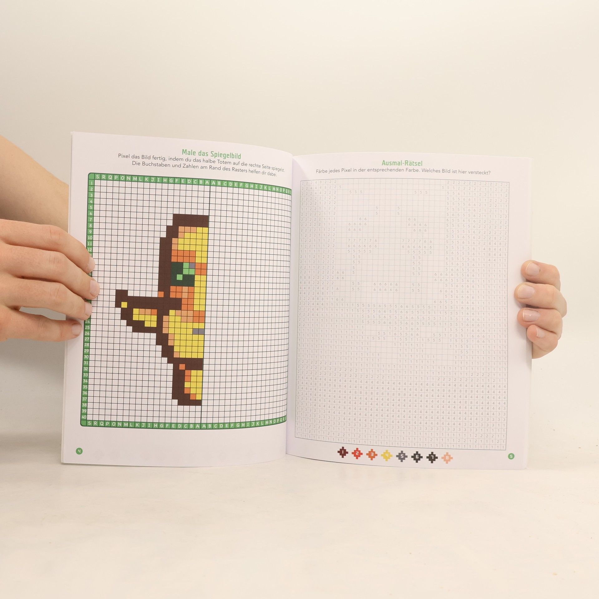 Vladimir Subbotin Pixel-Malbuch für Minecrafter - Über 70 Pixel-Ausmalbilder aus der Minecraft-Welt