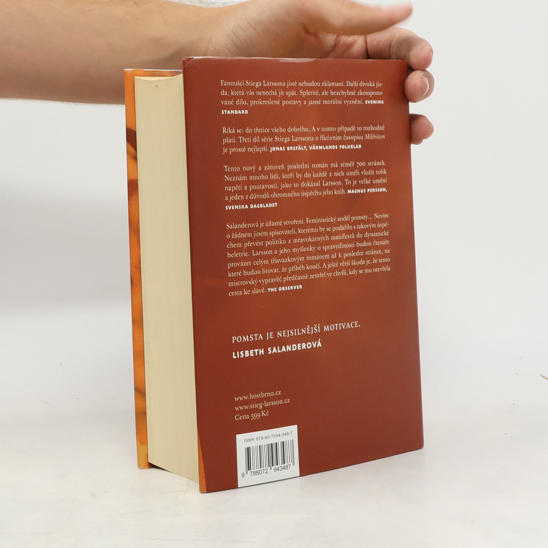 Stieg Larsson Dívka, která kopla do vosího hnízda