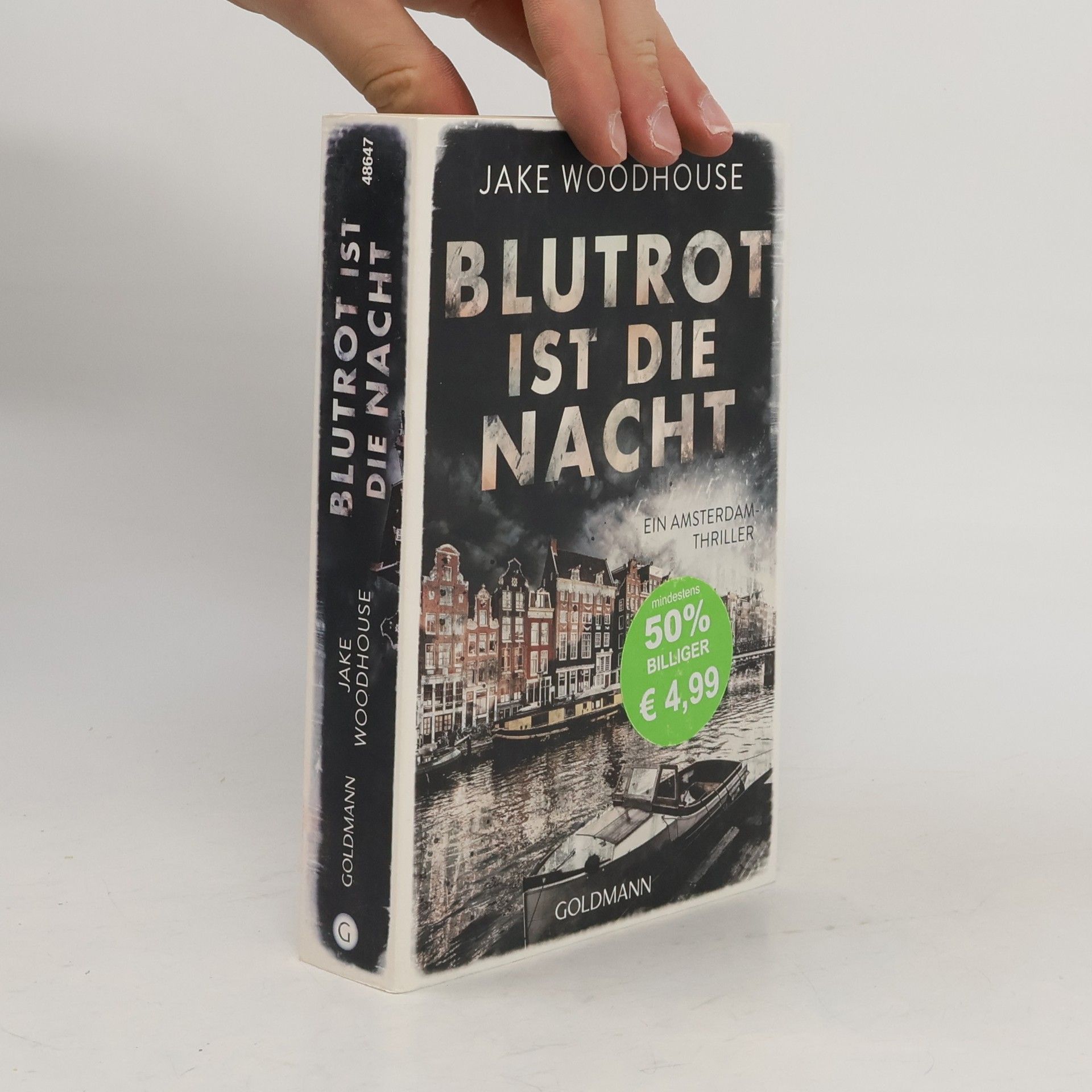 Jake Woodhouse Blutrot ist die Nacht