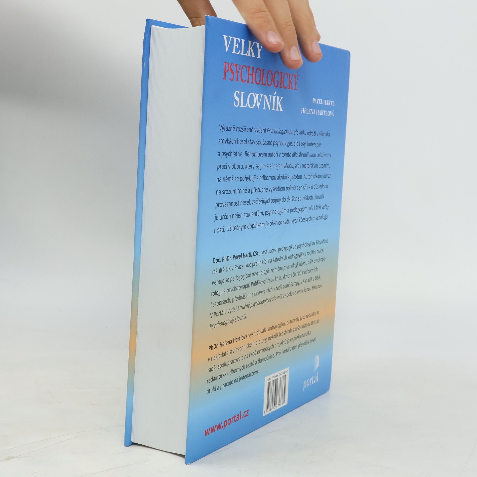 Helena Hartlová Velký psychologický slovník