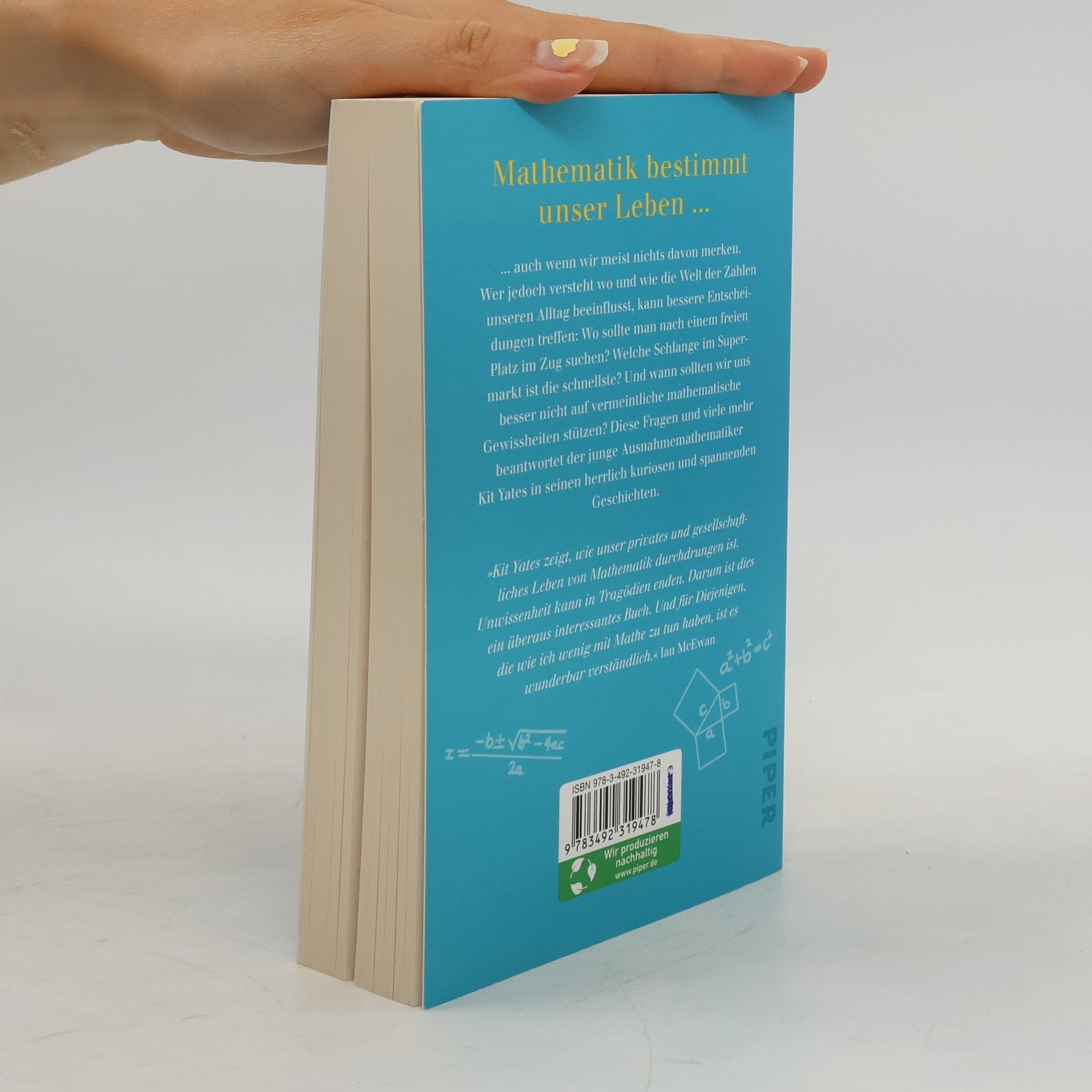 Kit Yates Warum Mathematik (fast) alles ist