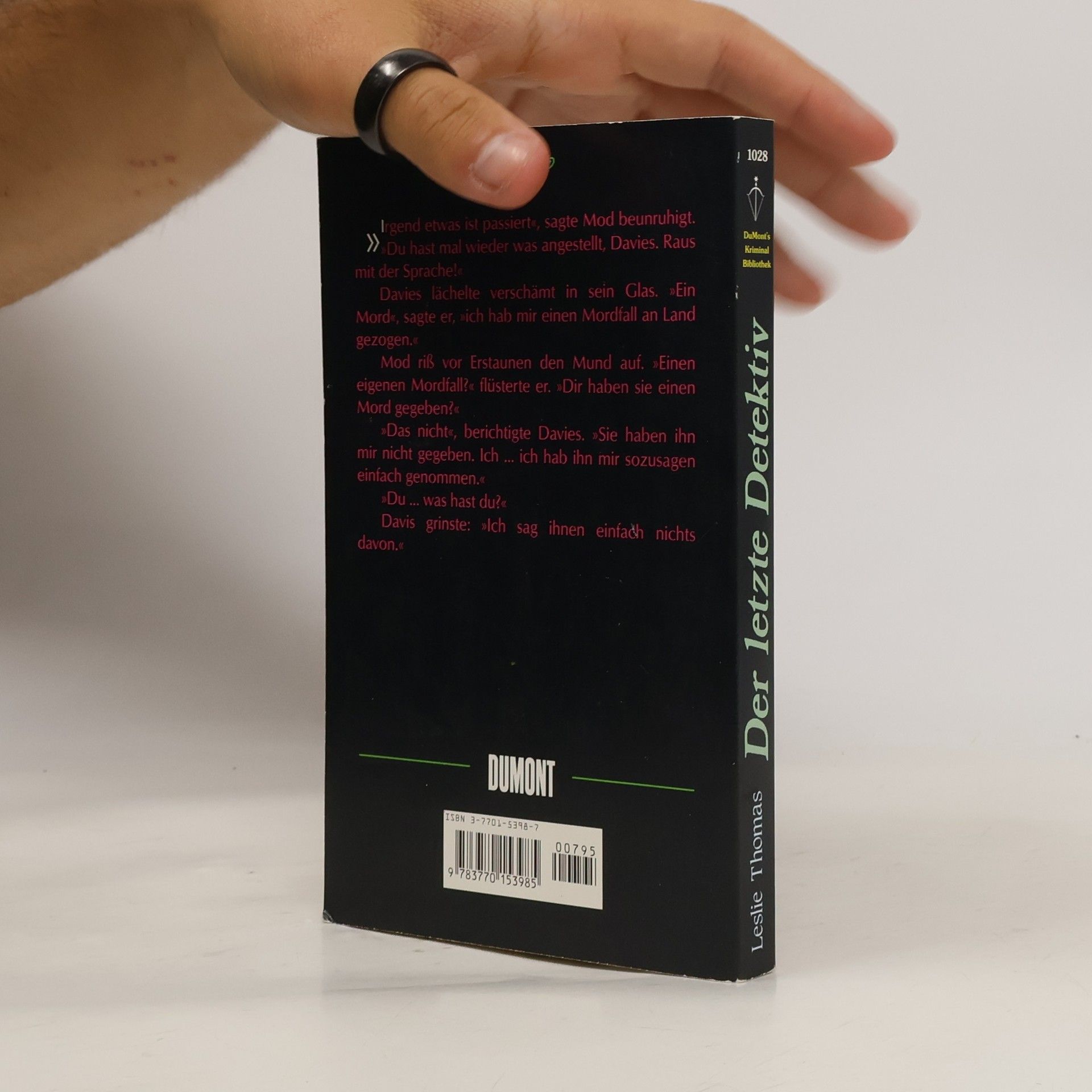 Leslie Thomas Dangerous Davies - Der letzte Detektiv