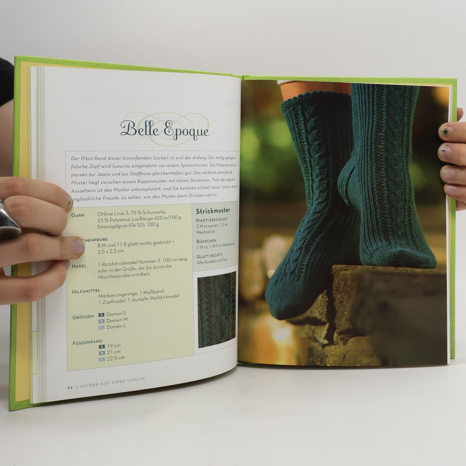 Melissa Morgan Oakes 2 Socken auf einen Streich