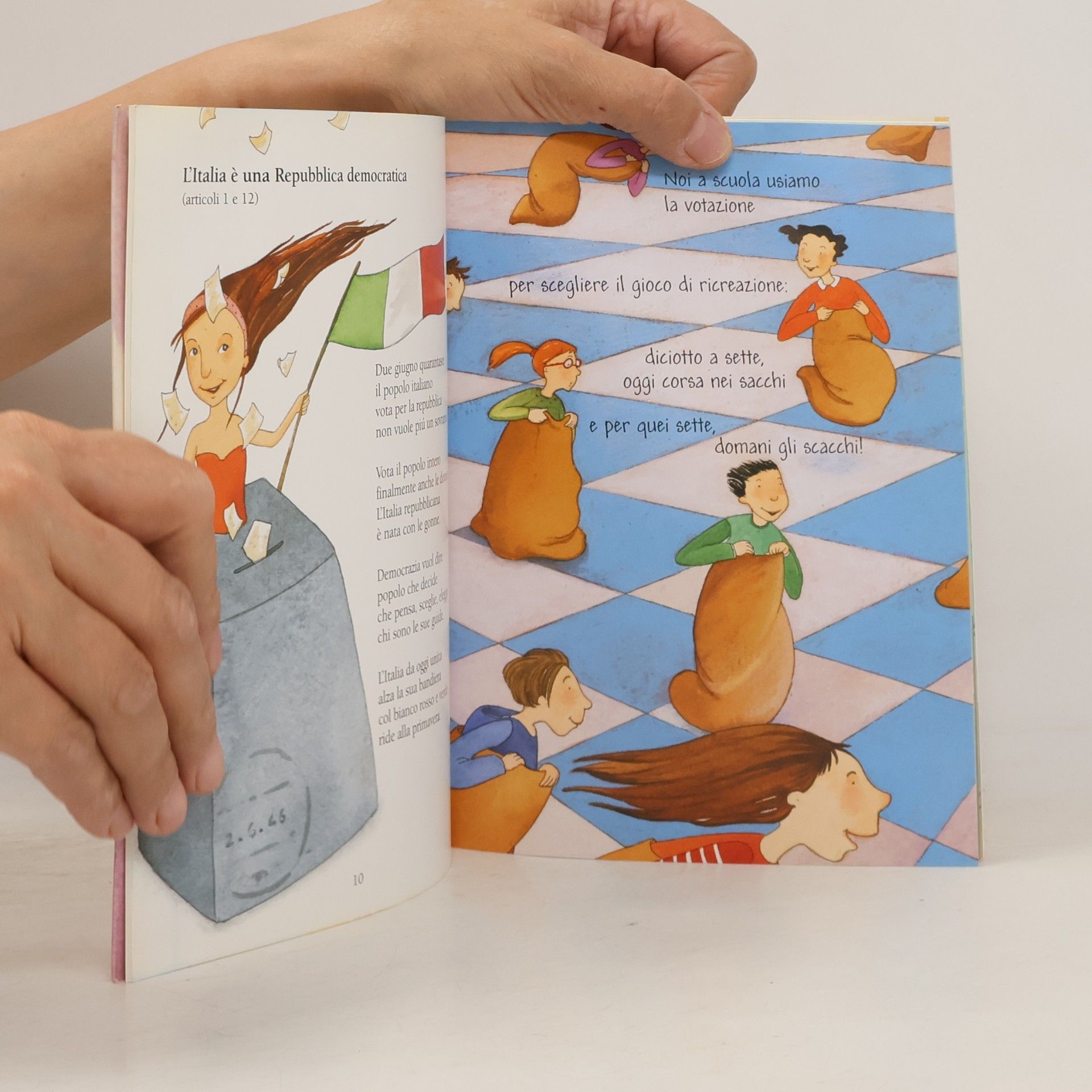 Anna Sarfatti I sassolini a colori. Oro - 2: La Costituzione raccontata ai bambini