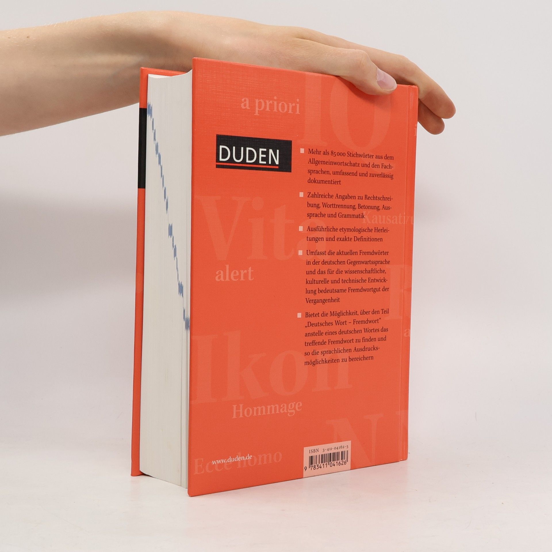 Dieter Baer Duden, Das große Fremdwörterbuch