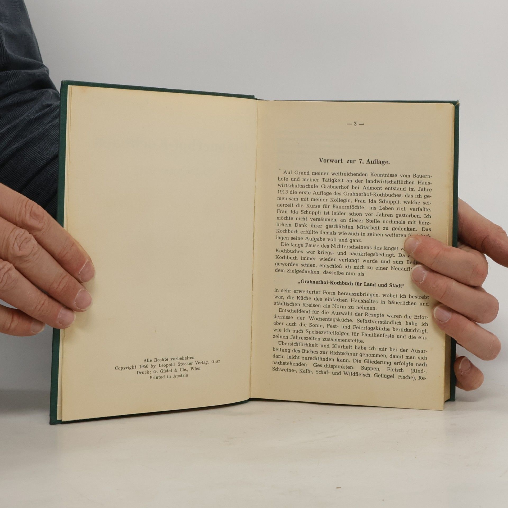 Betty Hinterer Grabnerhof. Kochbuch für Land und Stadt