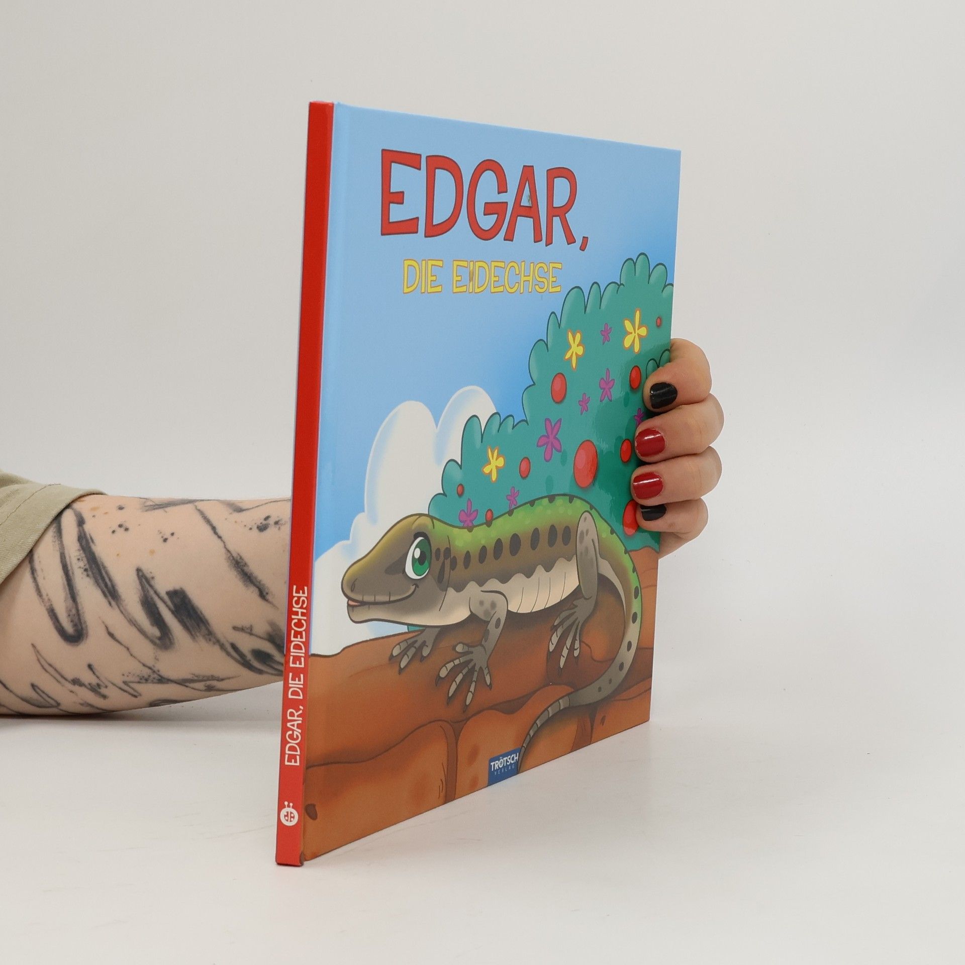 Kolektiv autorů Geschichtenbuch Edgar, die Eidechse