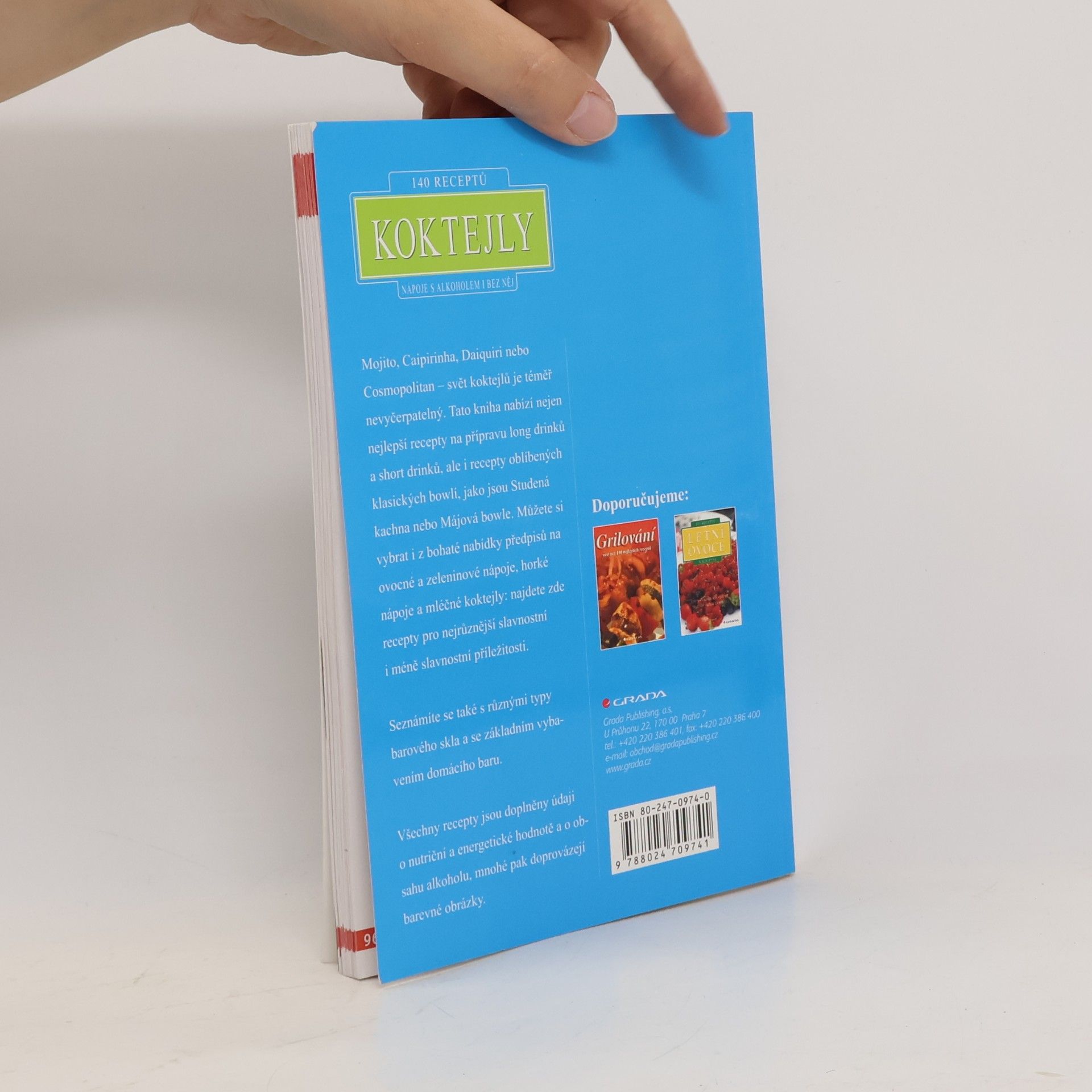 Autorenkollektiv Koktejly. Nápoje s alkoholem i bez něj