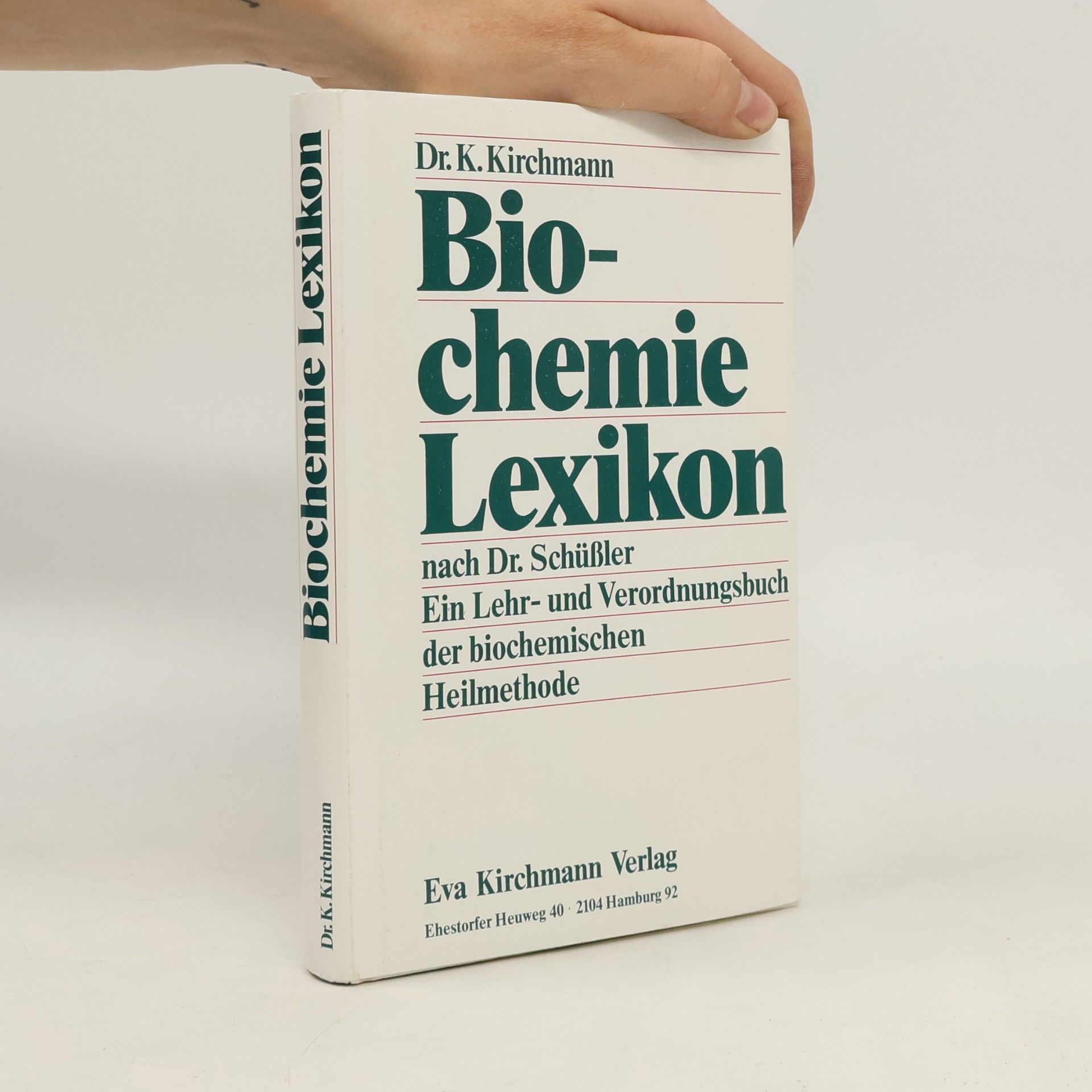 Biochemie-Lexikon nach Dr. Schüßler