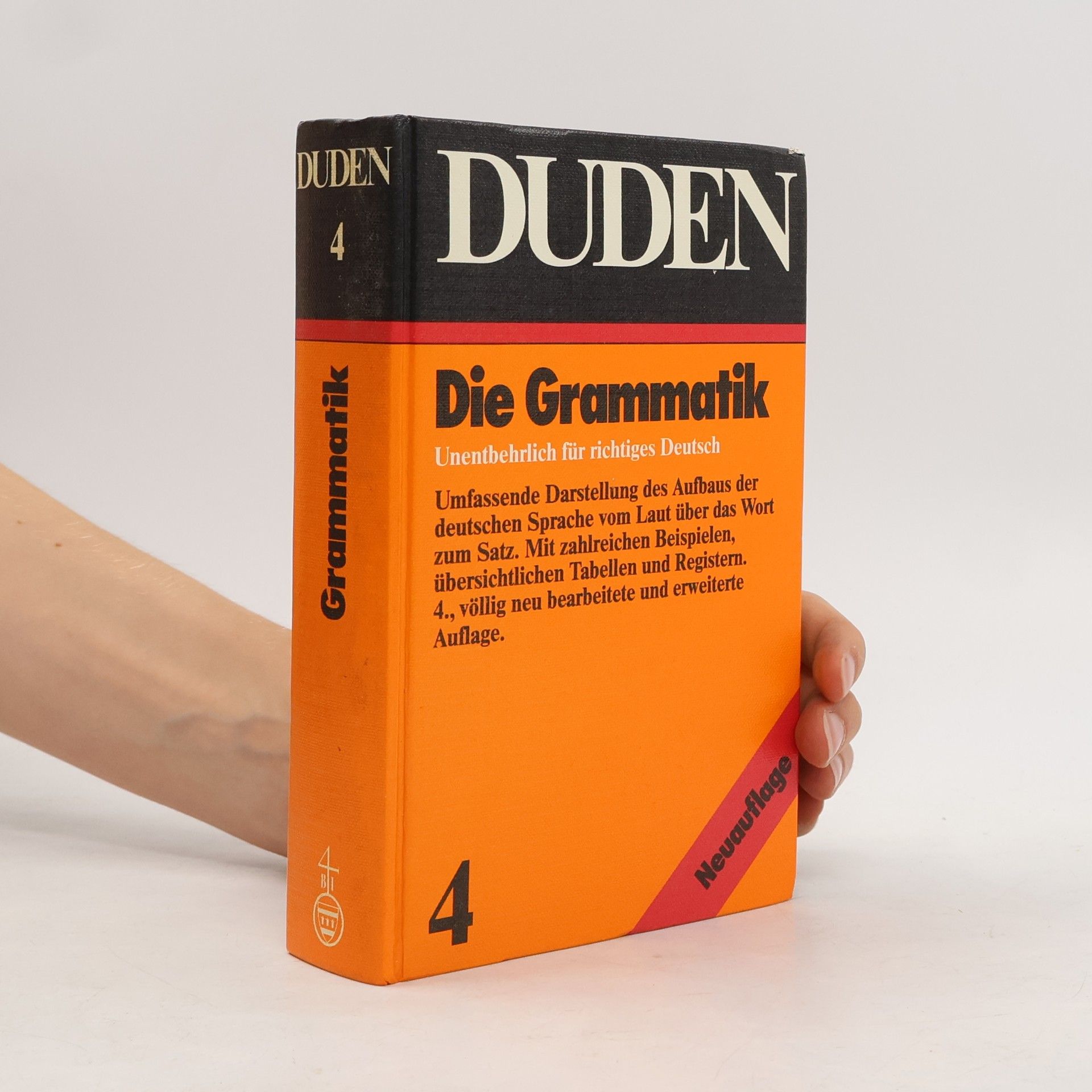 Gerhard Augst Duden. Band 4, Grammatik der deutschen Gegenwartssprache