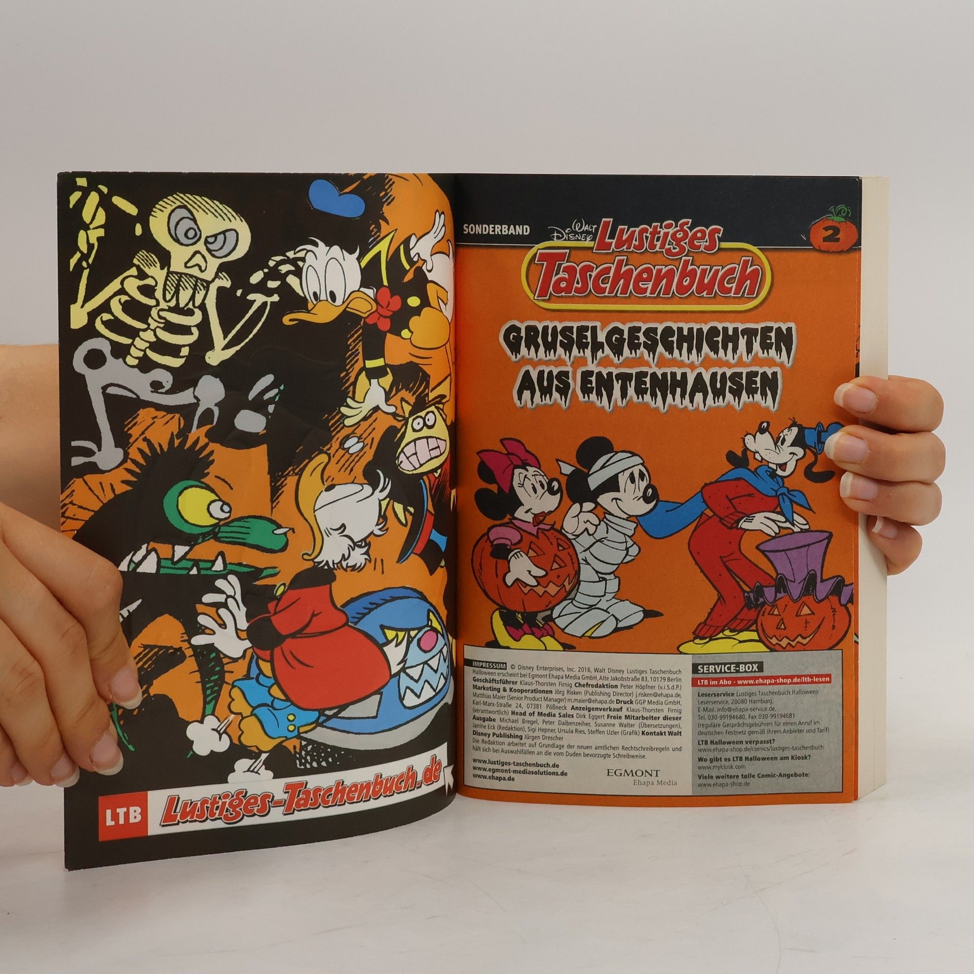 Walt Disney Lustiges Taschenbuch Halloween 2